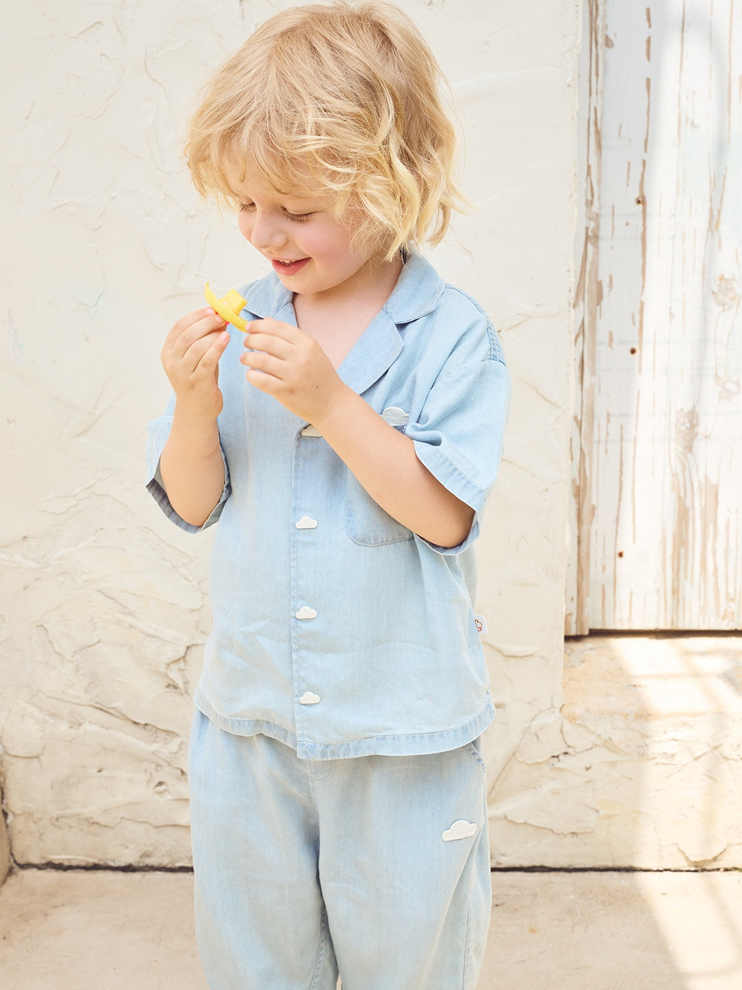 Denim Short Sleeve Shirt