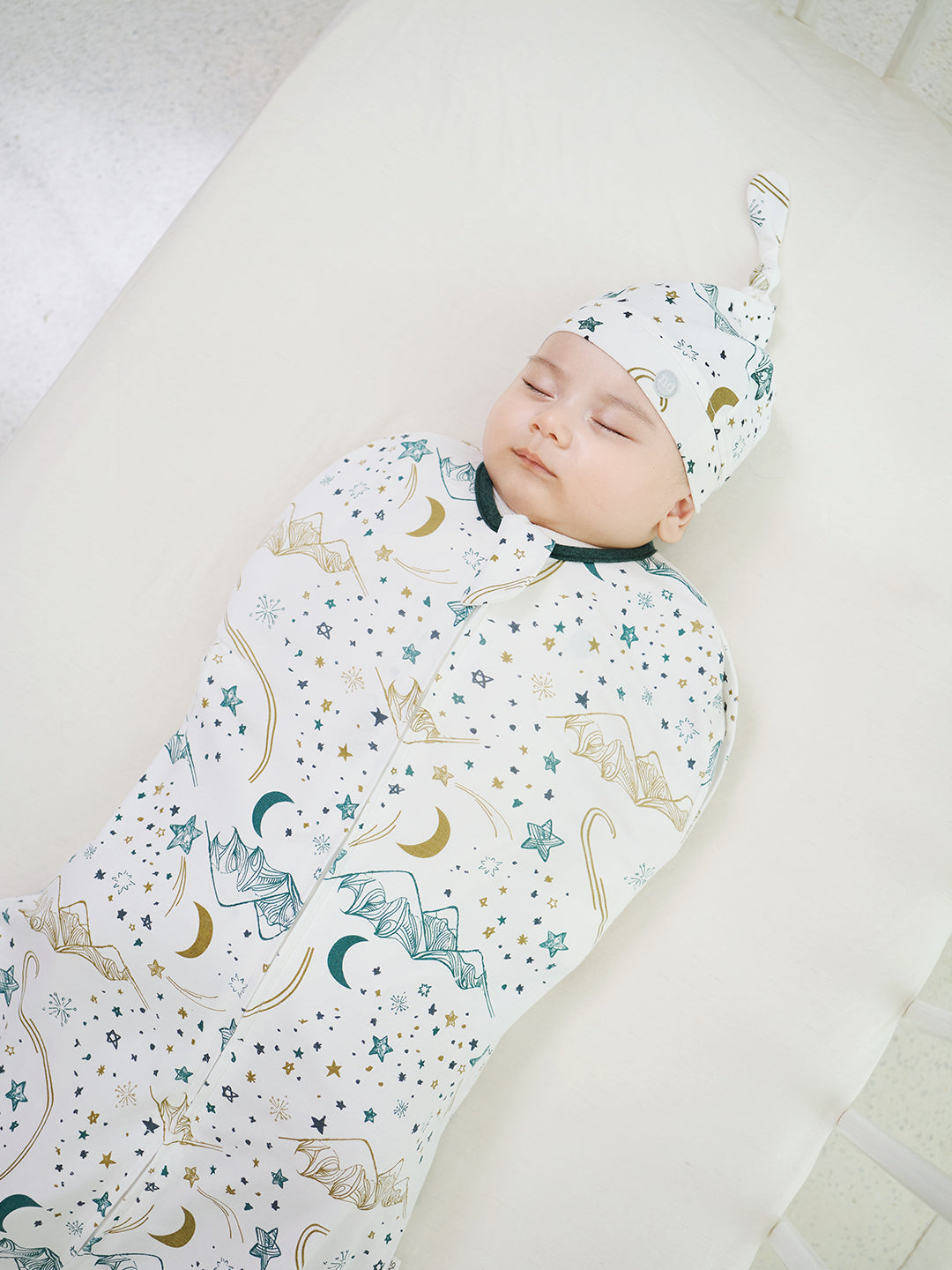 Stretch Bamboo Jersey Convertible Cocoon Sleep Bag 0.25 TOG