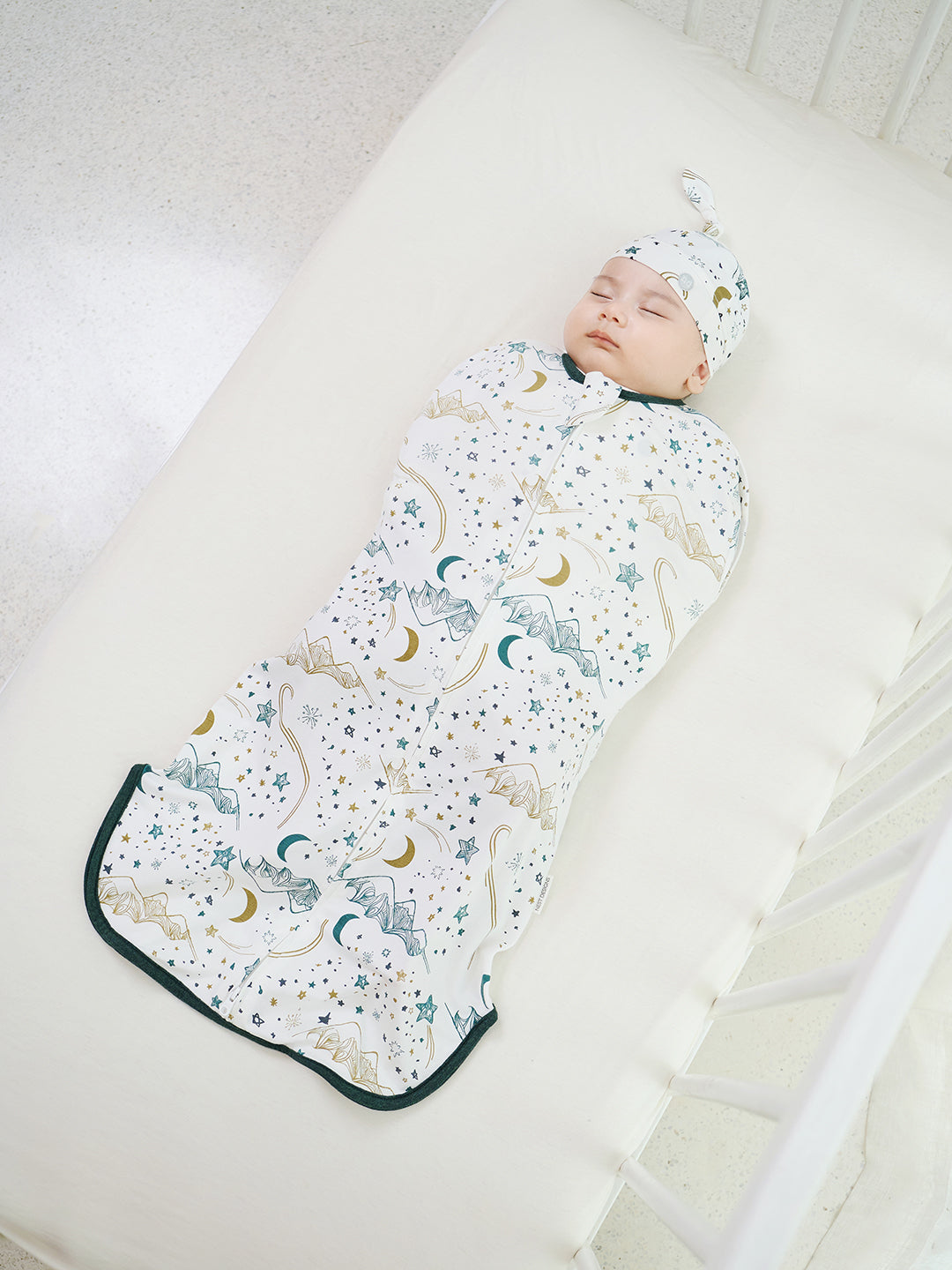 Stretch Bamboo Jersey Convertible Cocoon Sleep Bag 0.25 TOG