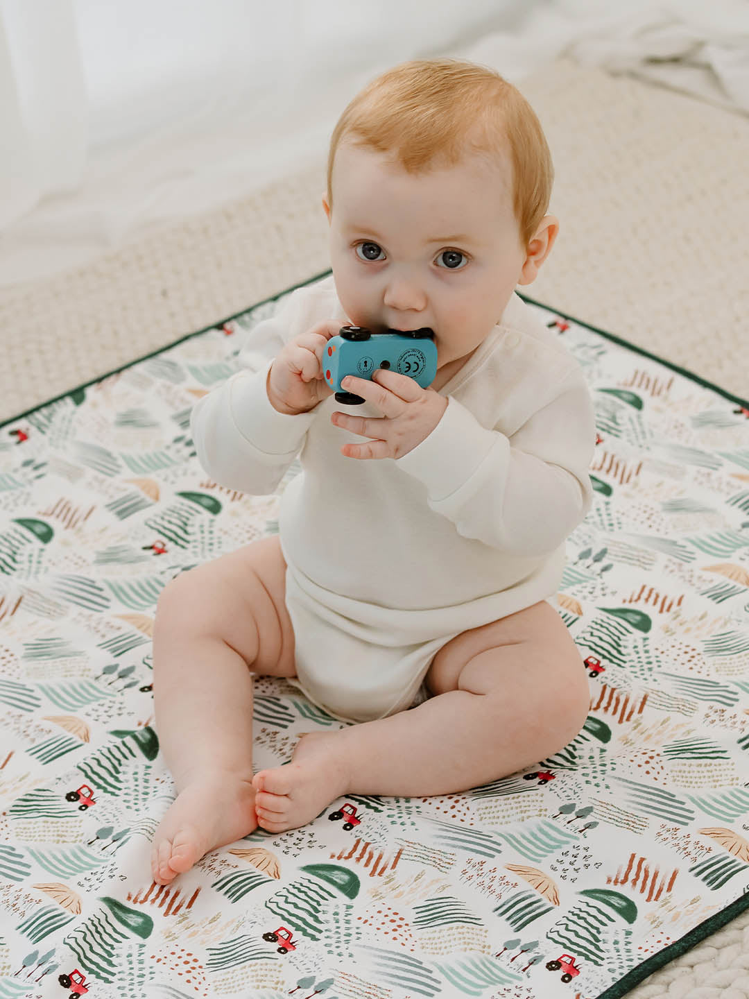 Combed Cotton Jersey Waterproof Baby Change Pad