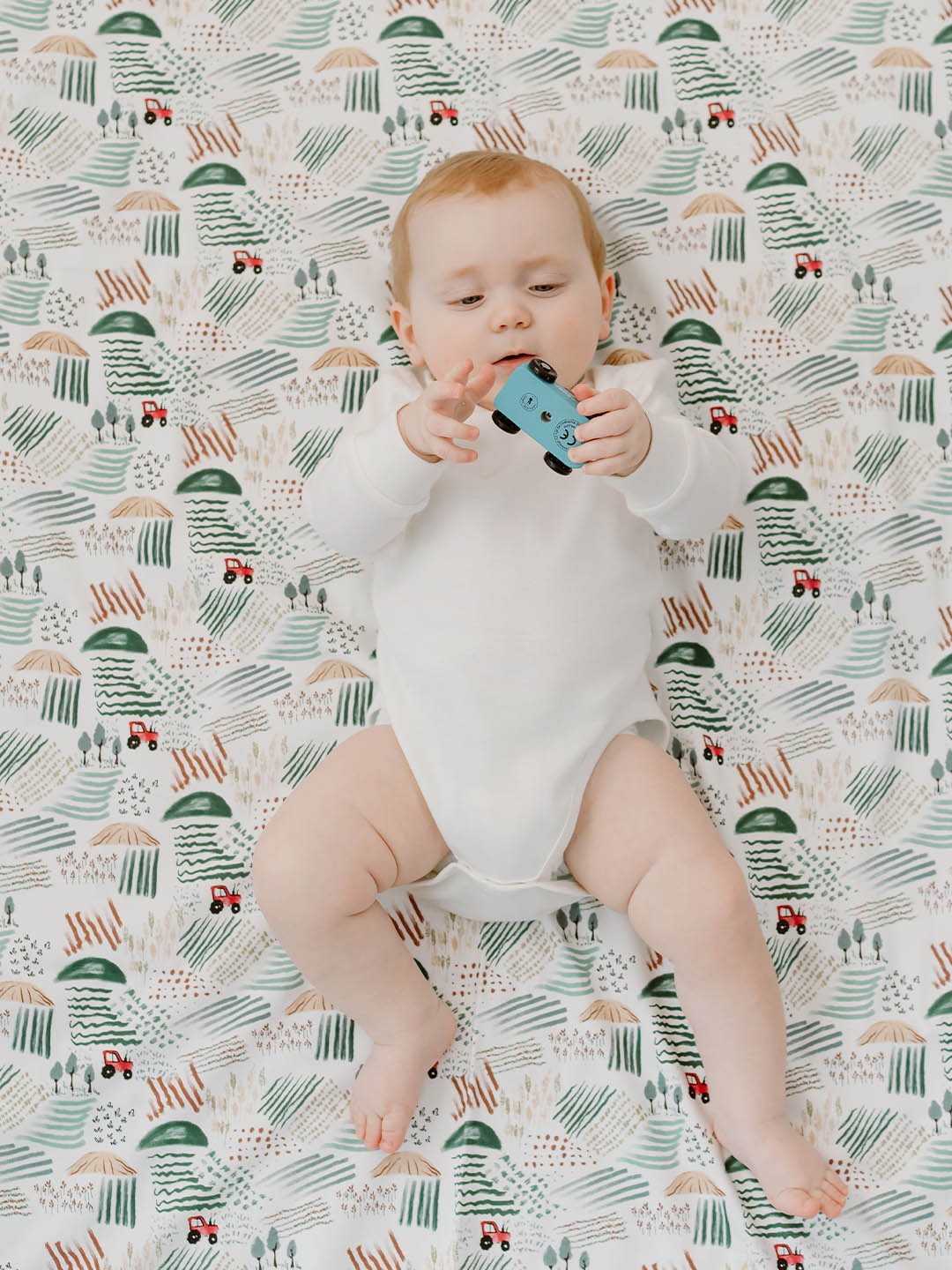 Combed Cotton Jersey Waterproof Baby Change Pad