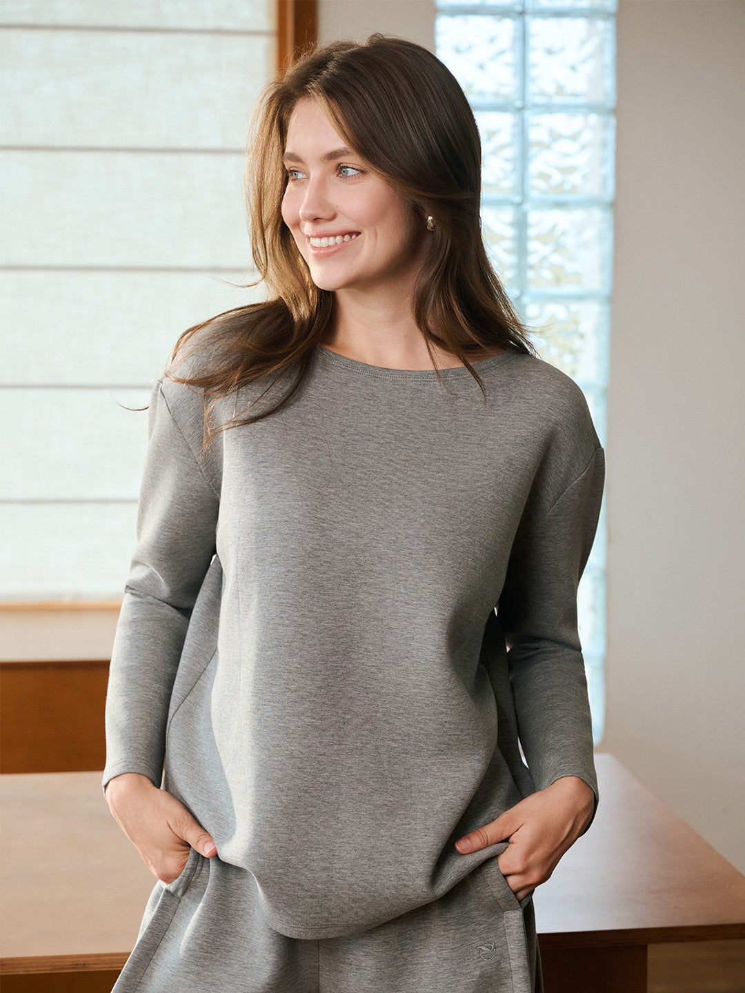 Melange Gray #color_Melange Gray