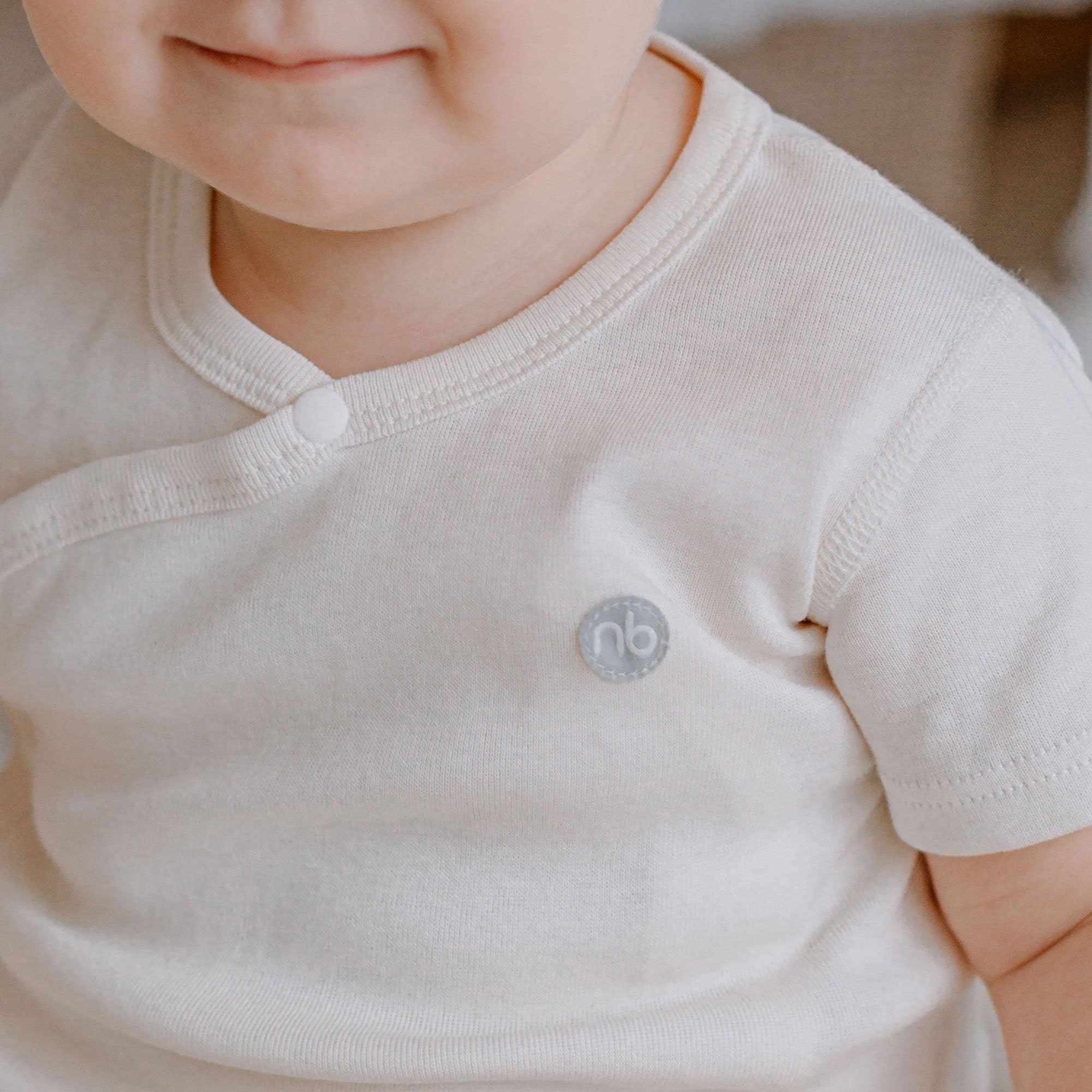 Organic Short Sleeve Kimono T-Shirt (2Pack)