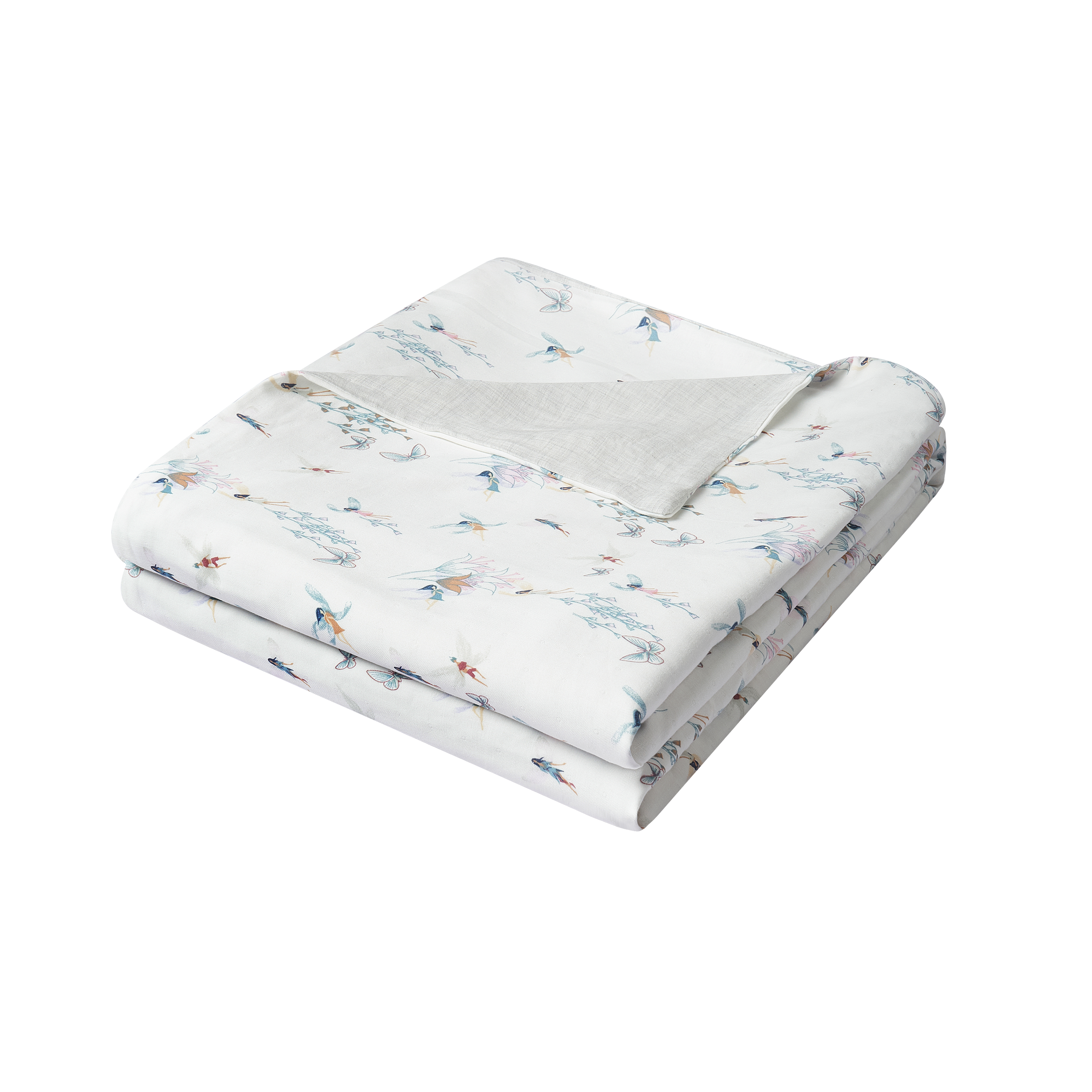 Bamboo Muslin 3 Piece Adult Duvet Cover Set