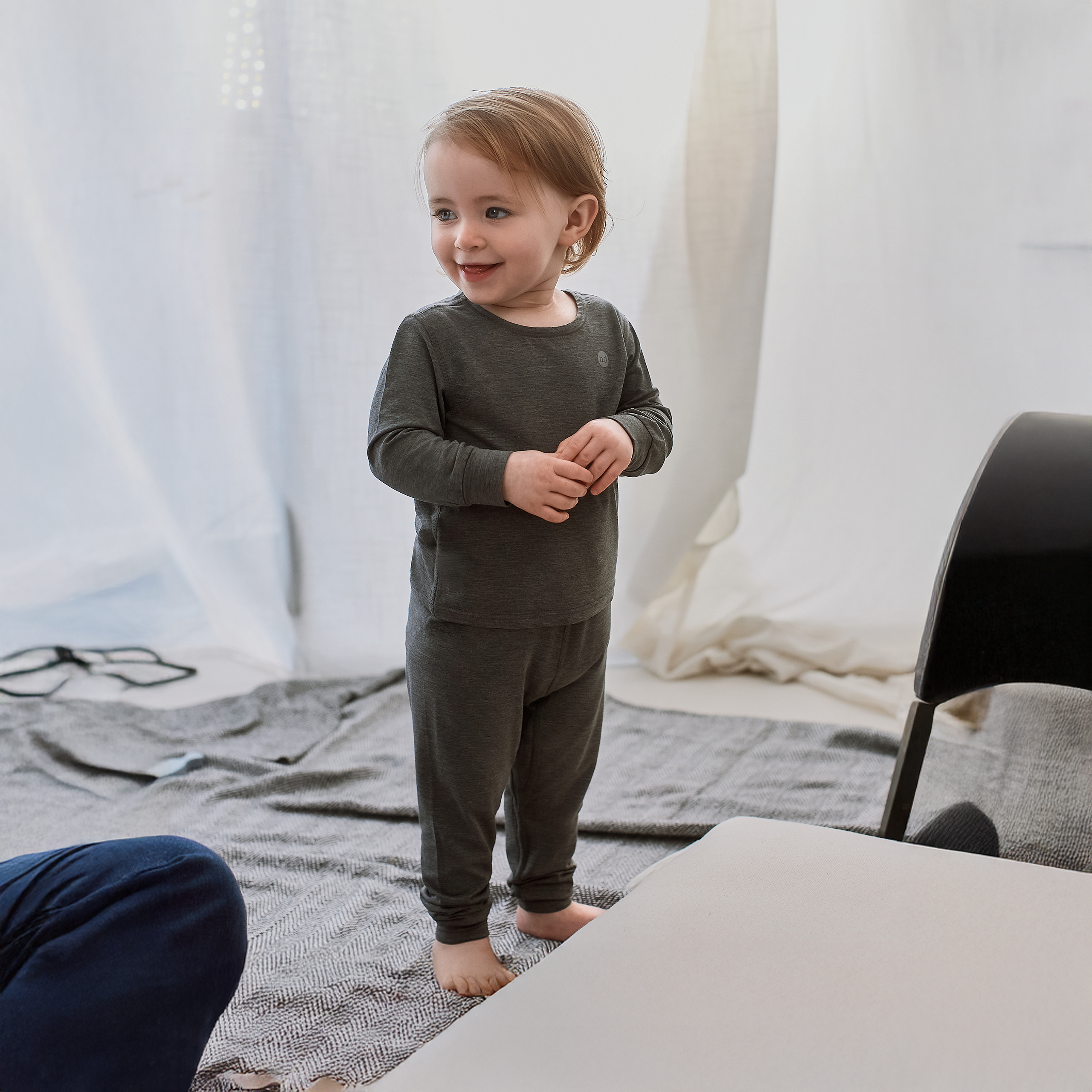 Bamboo Stretch Long Sleeve Tee & Pants PJ Set