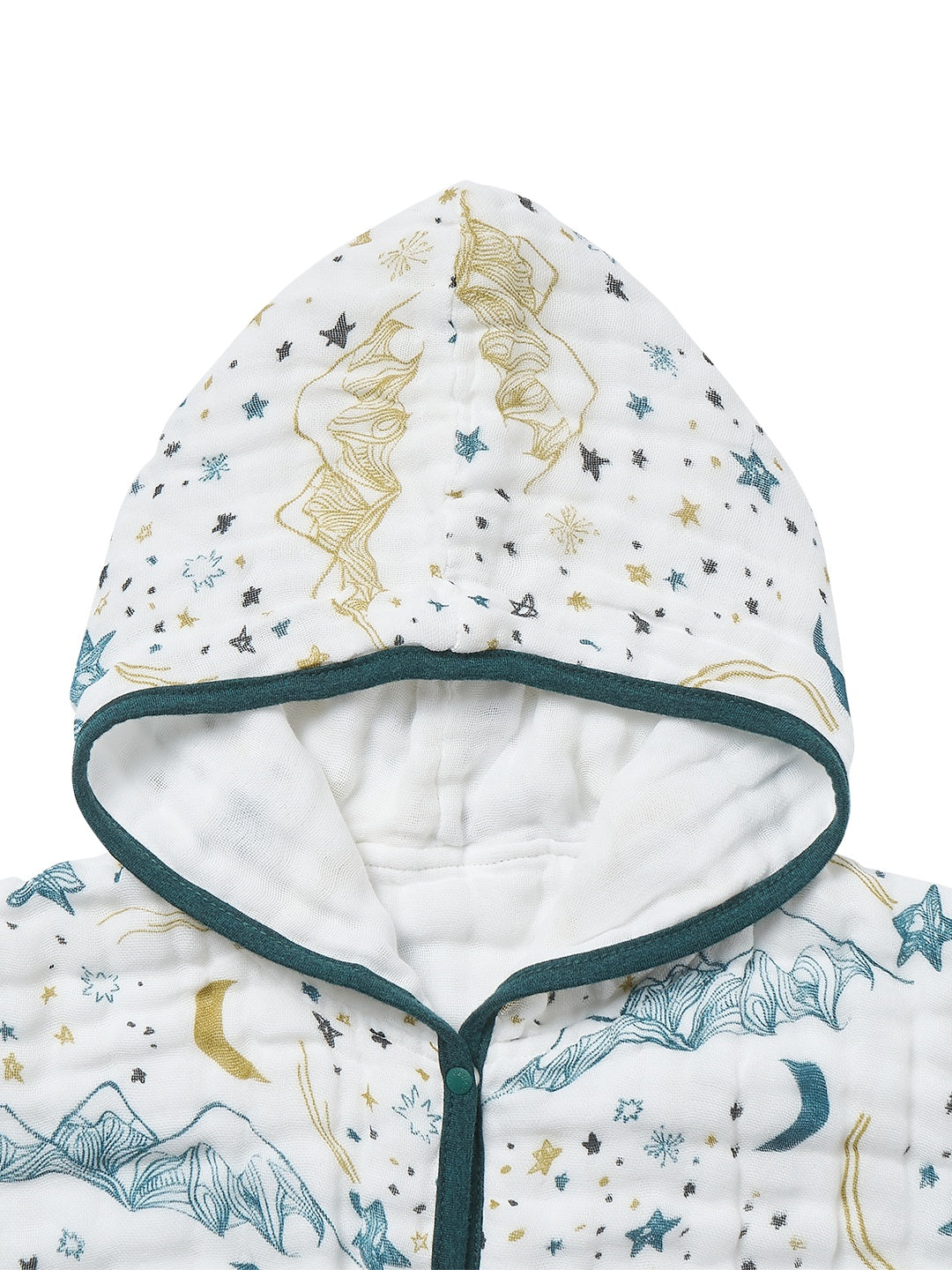 Organic Muslin Bath Poncho