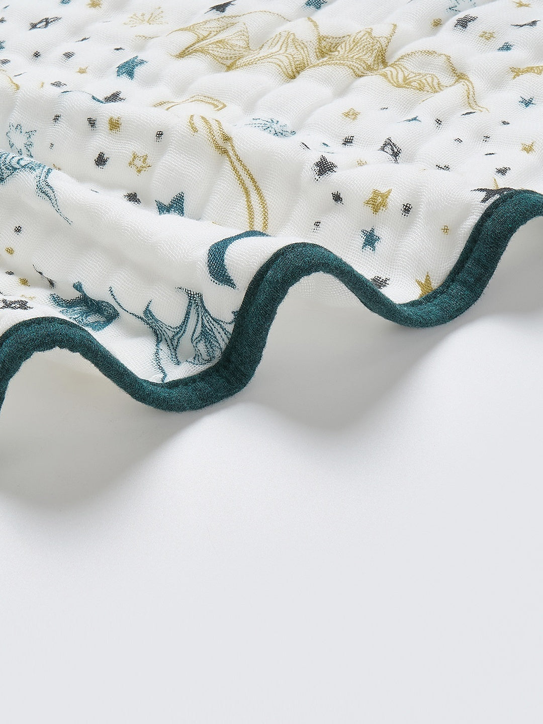 Organic Muslin Bath Poncho