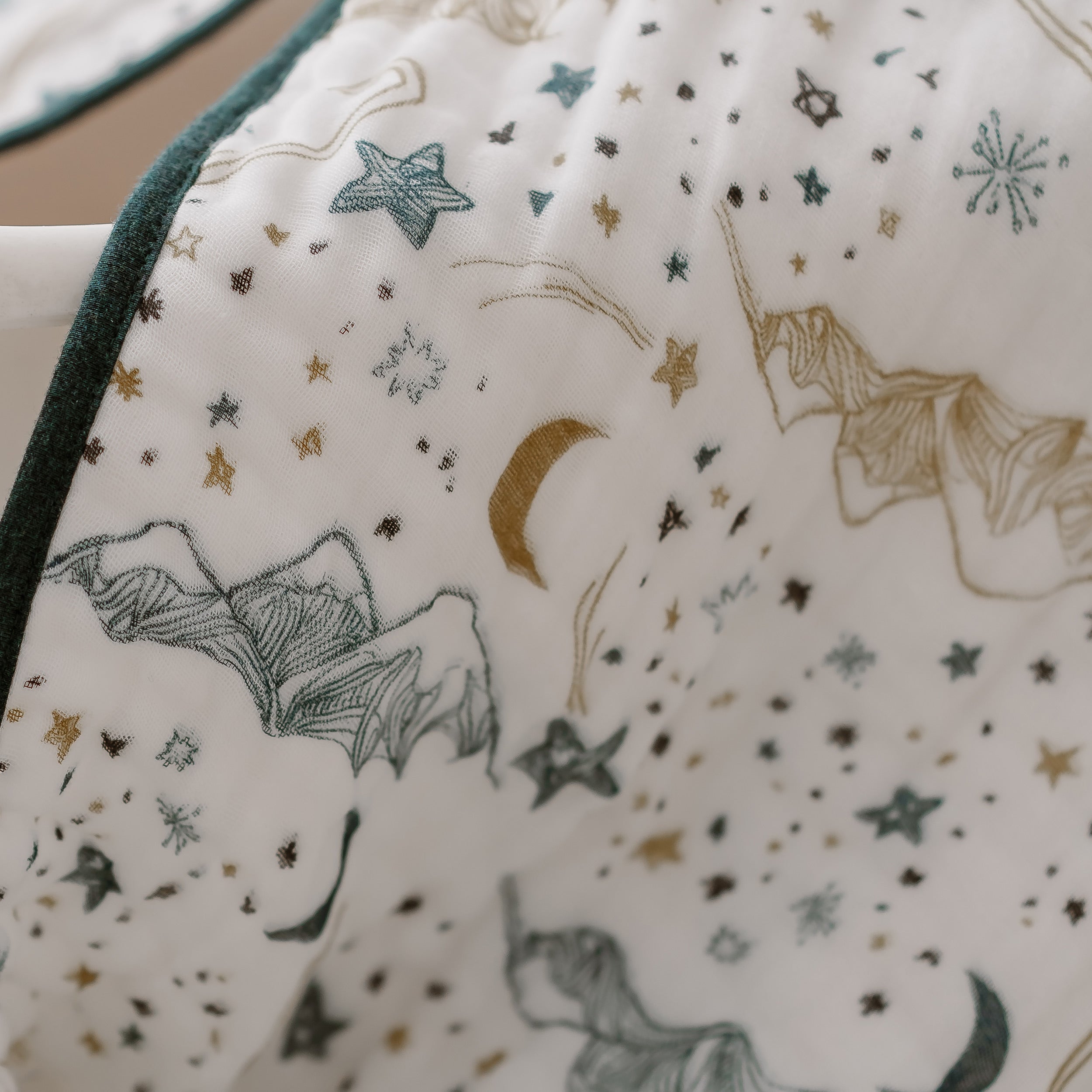 Organic Muslin Hoodie Cloak