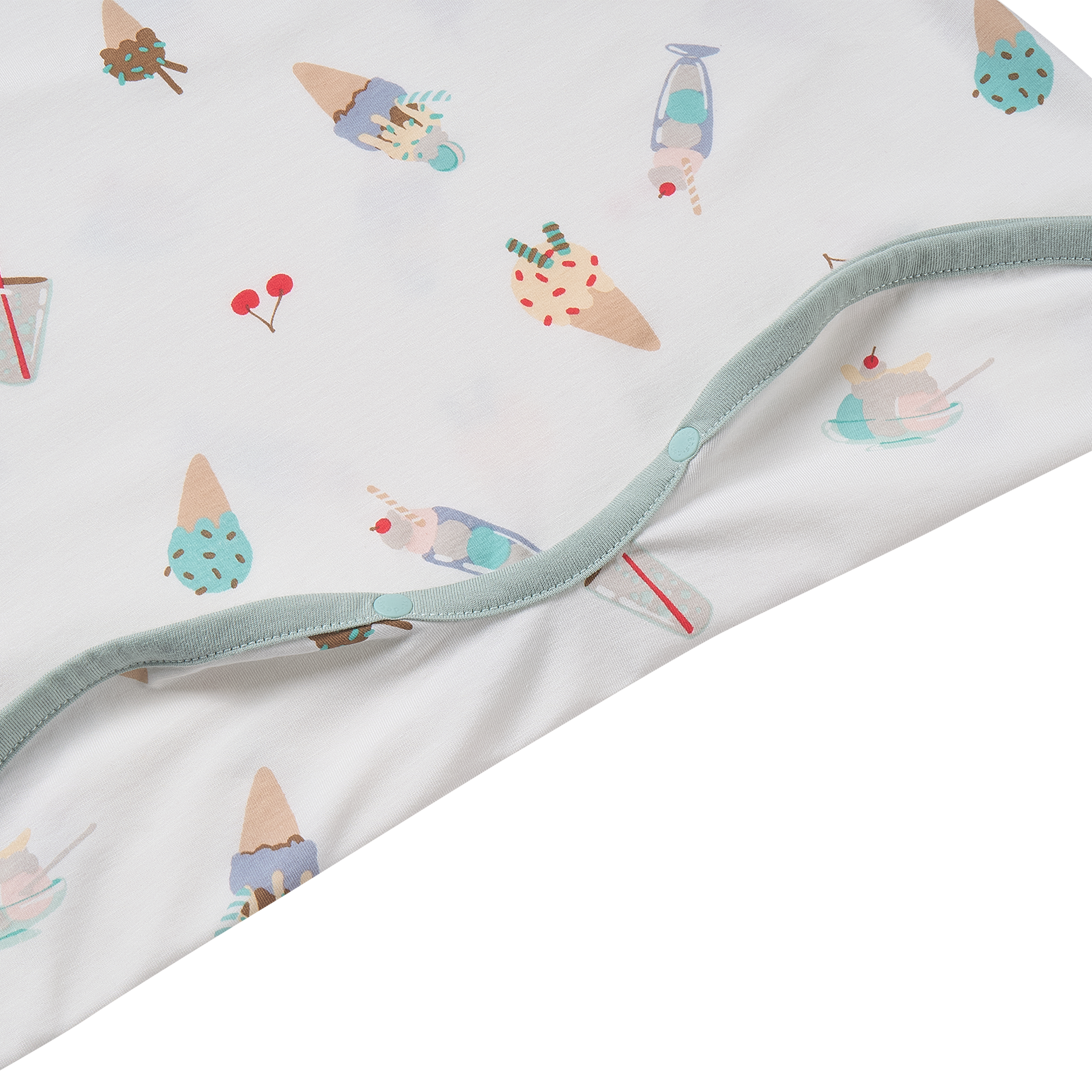 Avocado Bamboo Stretch Jersey 3/4 Sleeve Sleep Bag 0.25Tog