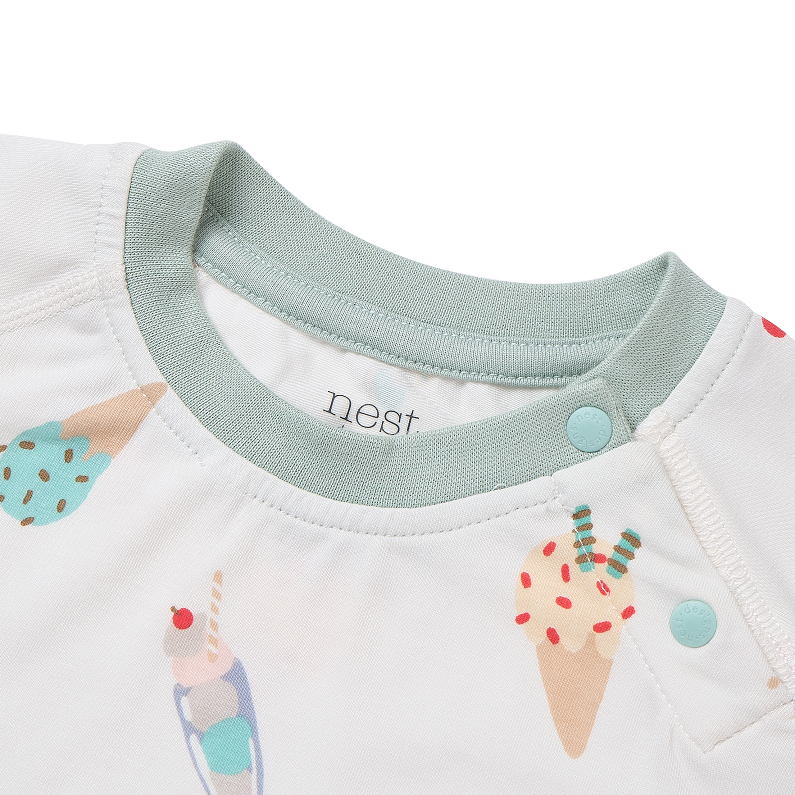 Avocado Bamboo Stretch Jersey 3/4 Sleeve Sleep Bag 0.25Tog