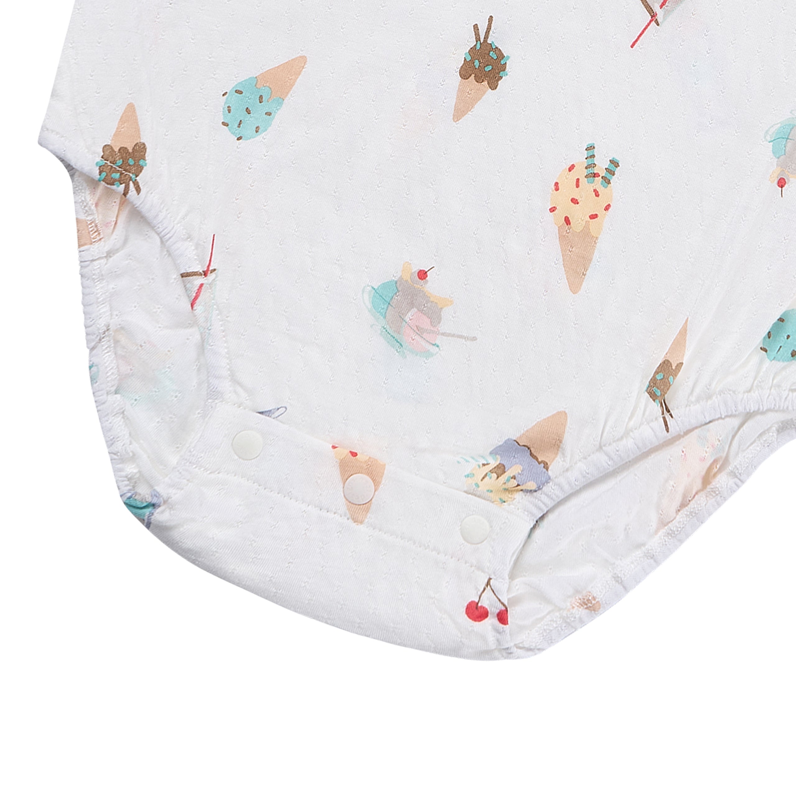 Jacquard Short Sleeve Onesie