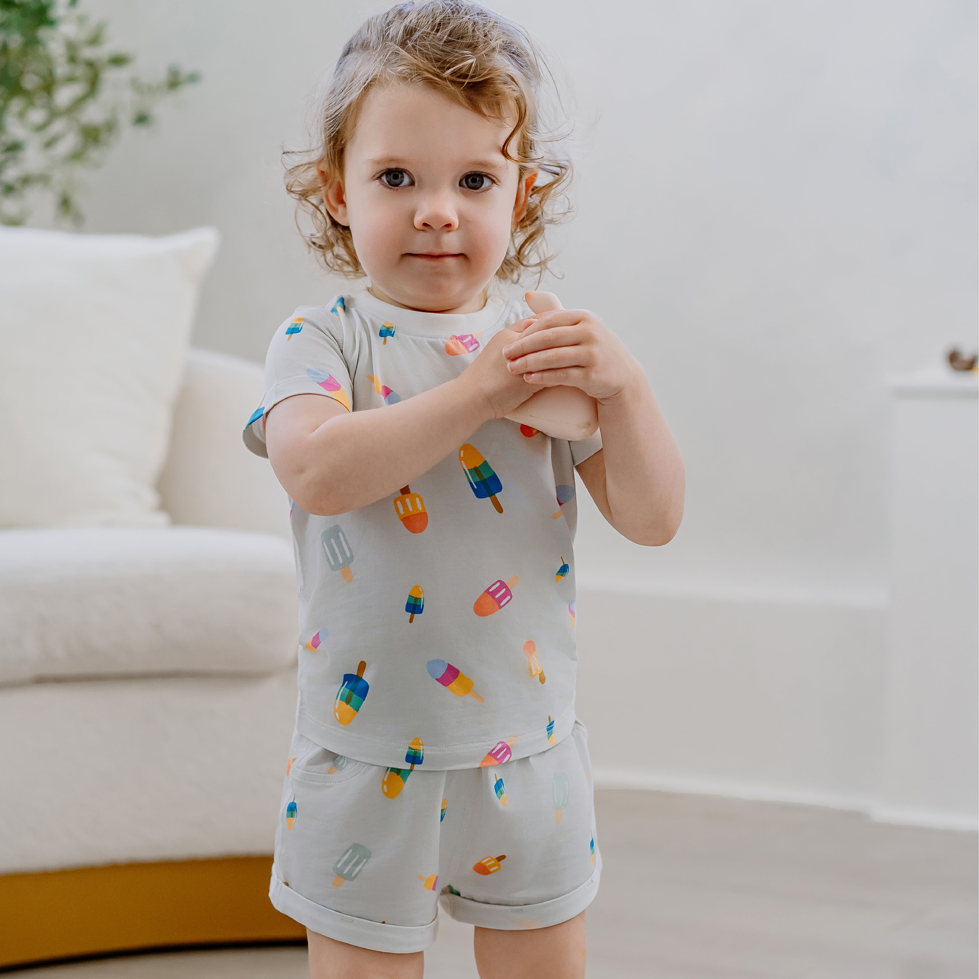 Avocado Bamboo Jersey Short Sleeve Pajamas Set