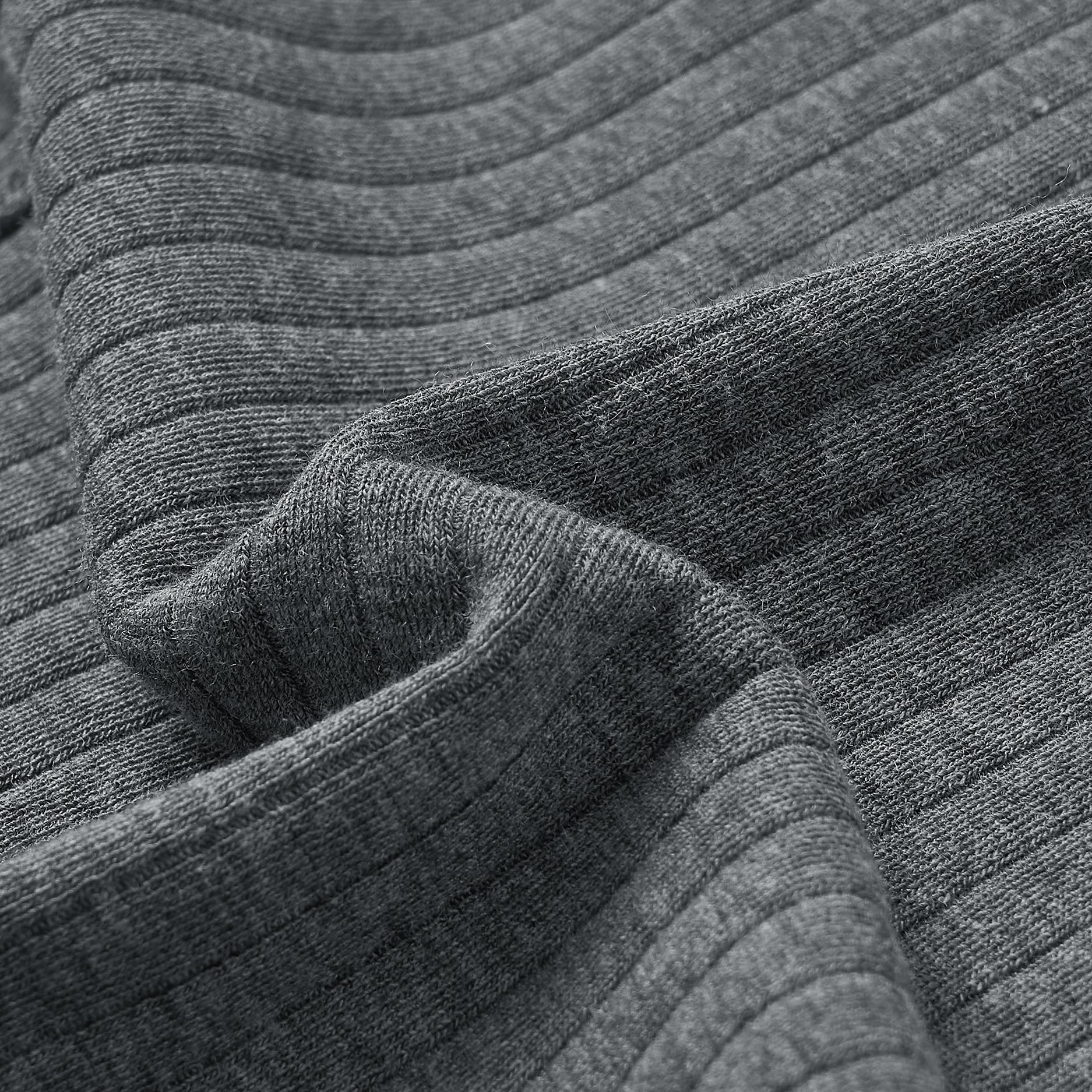 Rib Knit Wide Leg Pants