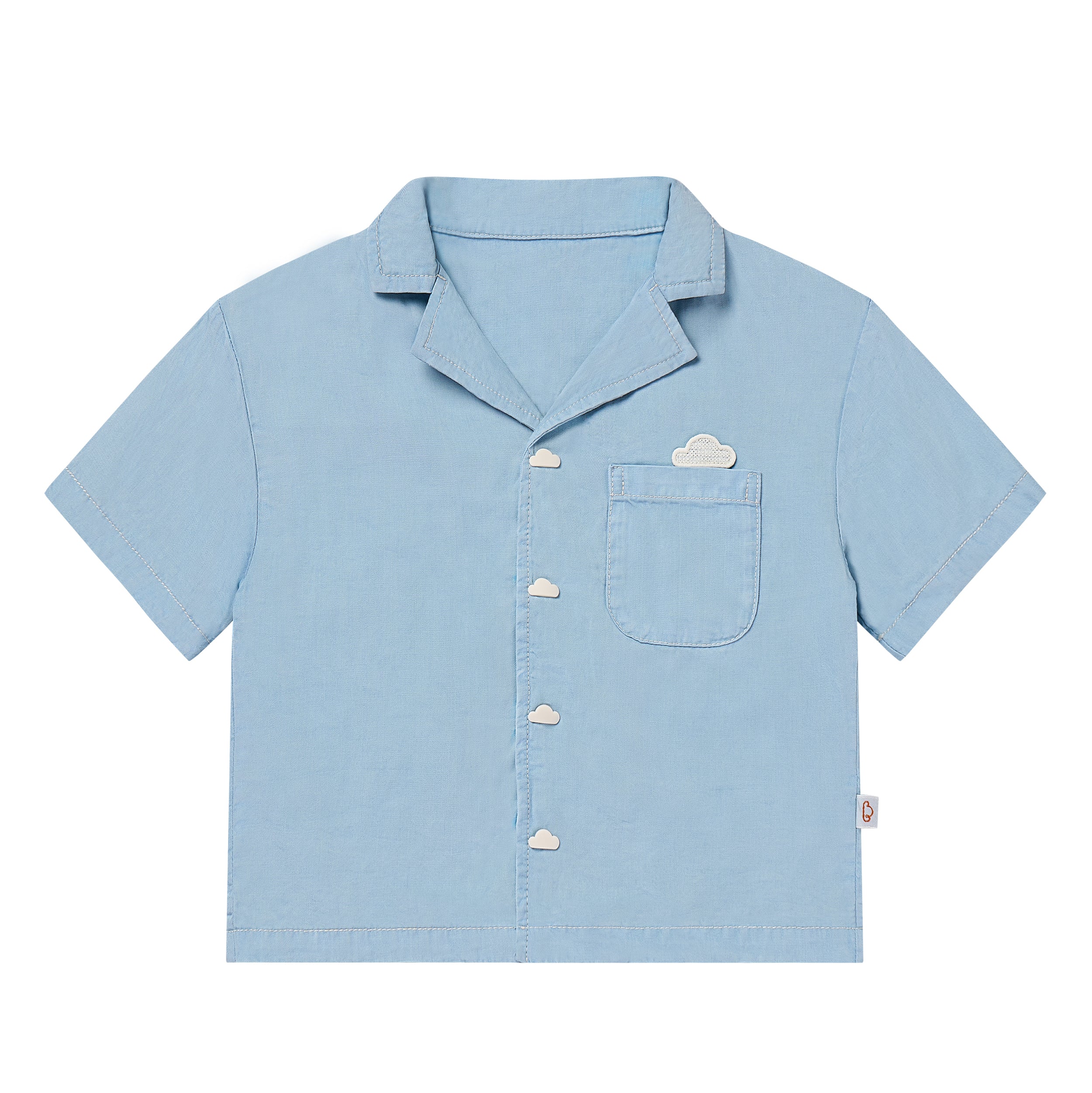 Demin Short Sleeve Shirt