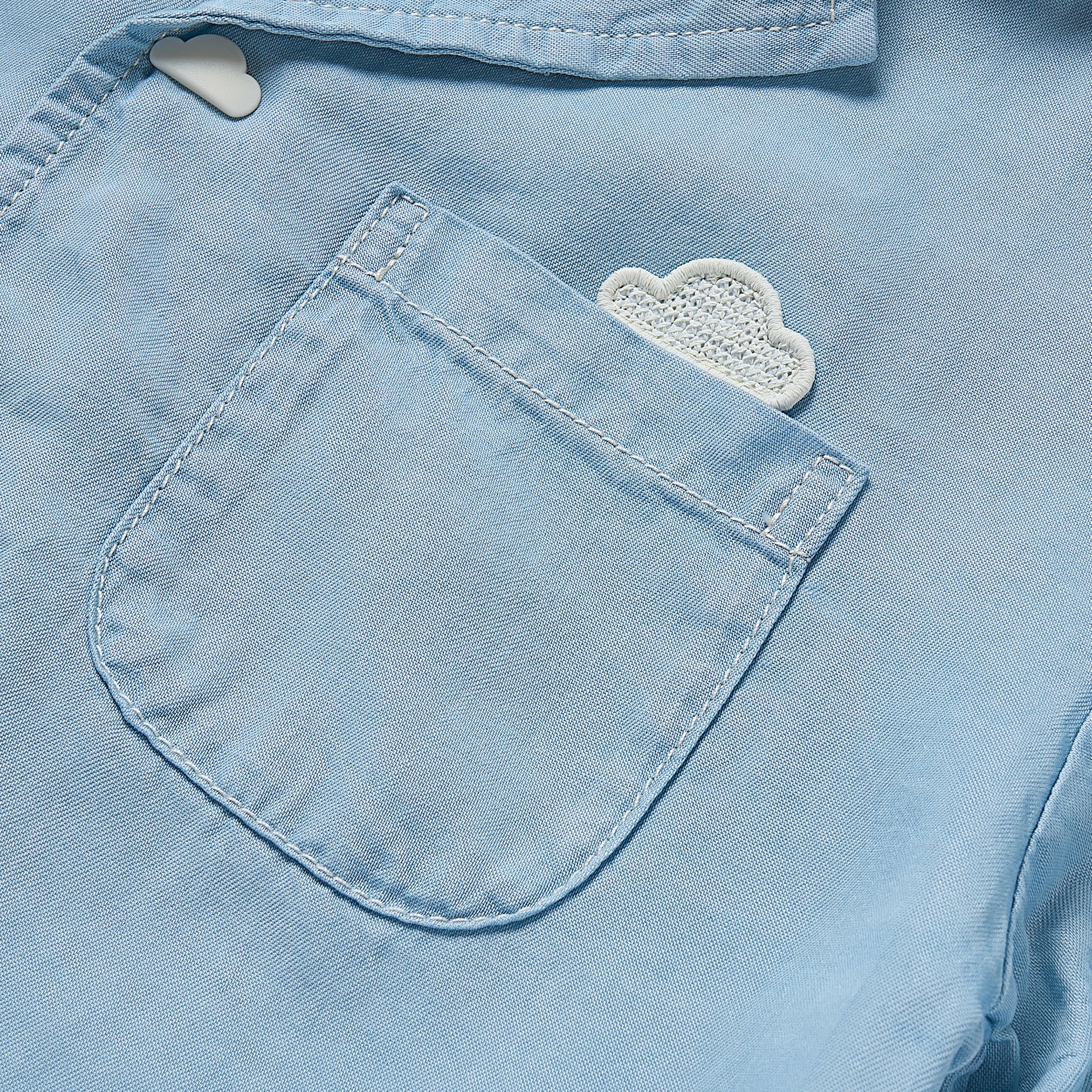 Demin Short Sleeve Shirt