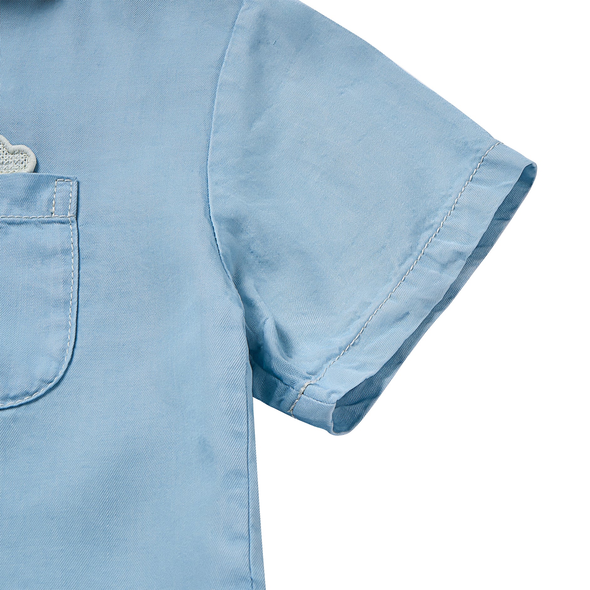 Demin Short Sleeve Shirt