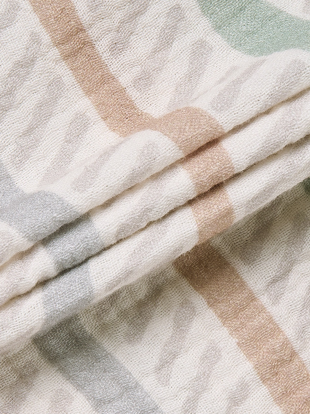 Wrinkled Muslin Henley Shirt