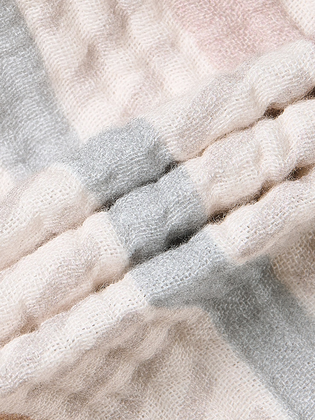 Wrinkled Muslin Wide Leg Pants