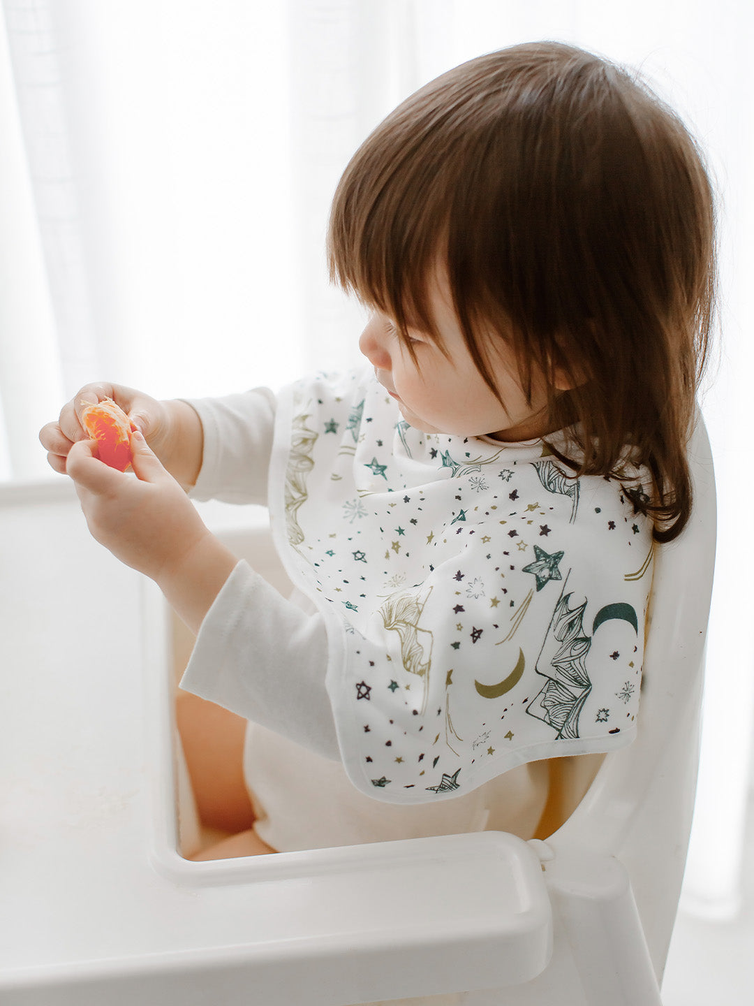 Bamboo Muslin+Terry Burp 'n Bib(2-Pack)