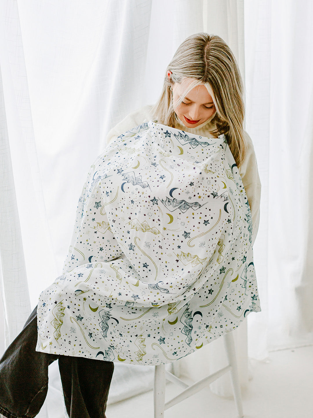 Bamboo Muslin Nursing Cover