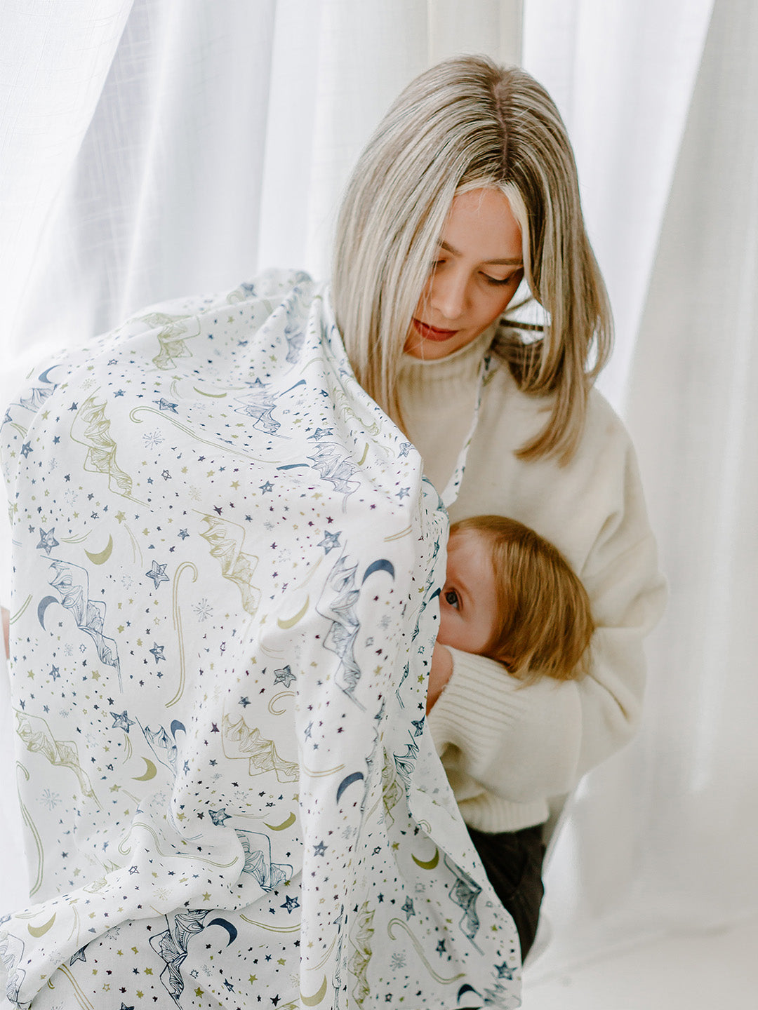 Bamboo Muslin Nursing Cover