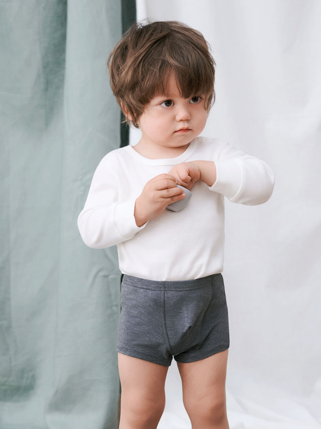 Bamboo Stretch Boys Boxer Briefs Underwear (2-Pack)