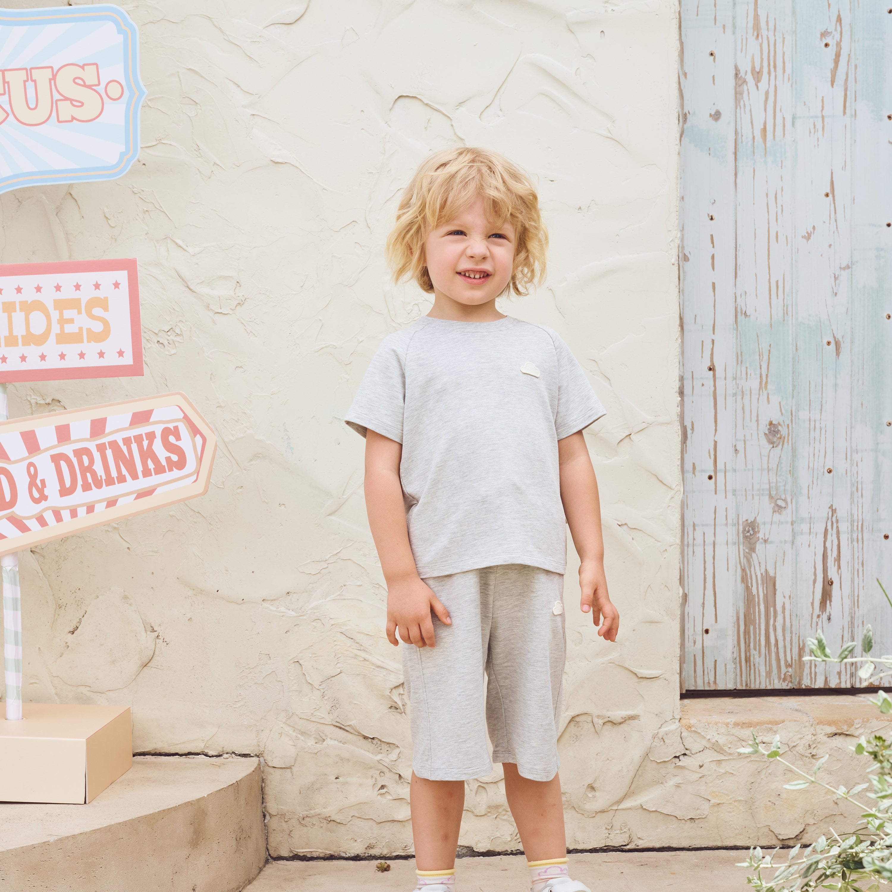 Bamboo Cotton French Cropped Pants