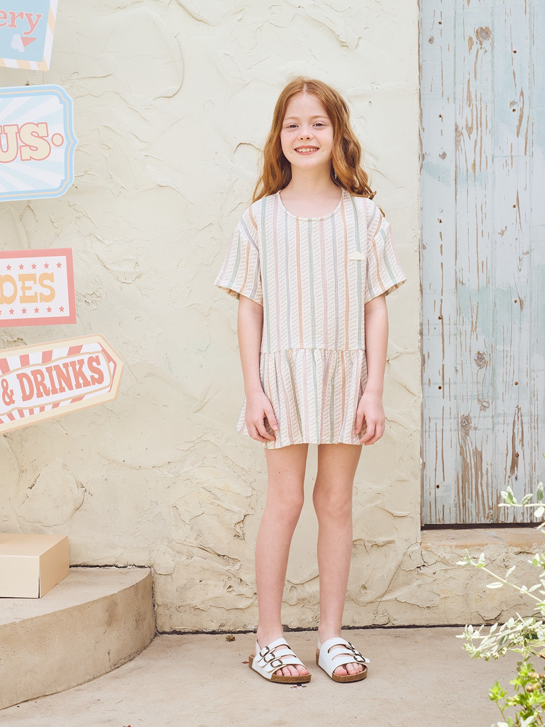 Wrinkled Muslin Dress