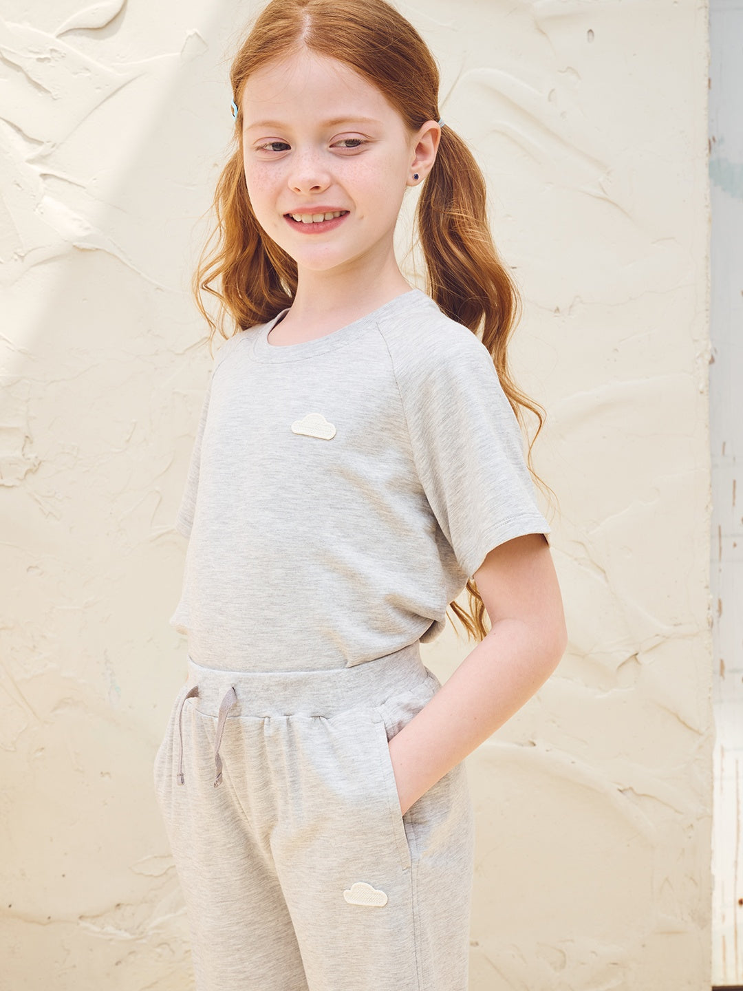 Bamboo Cotton French Terry Cropped Pants