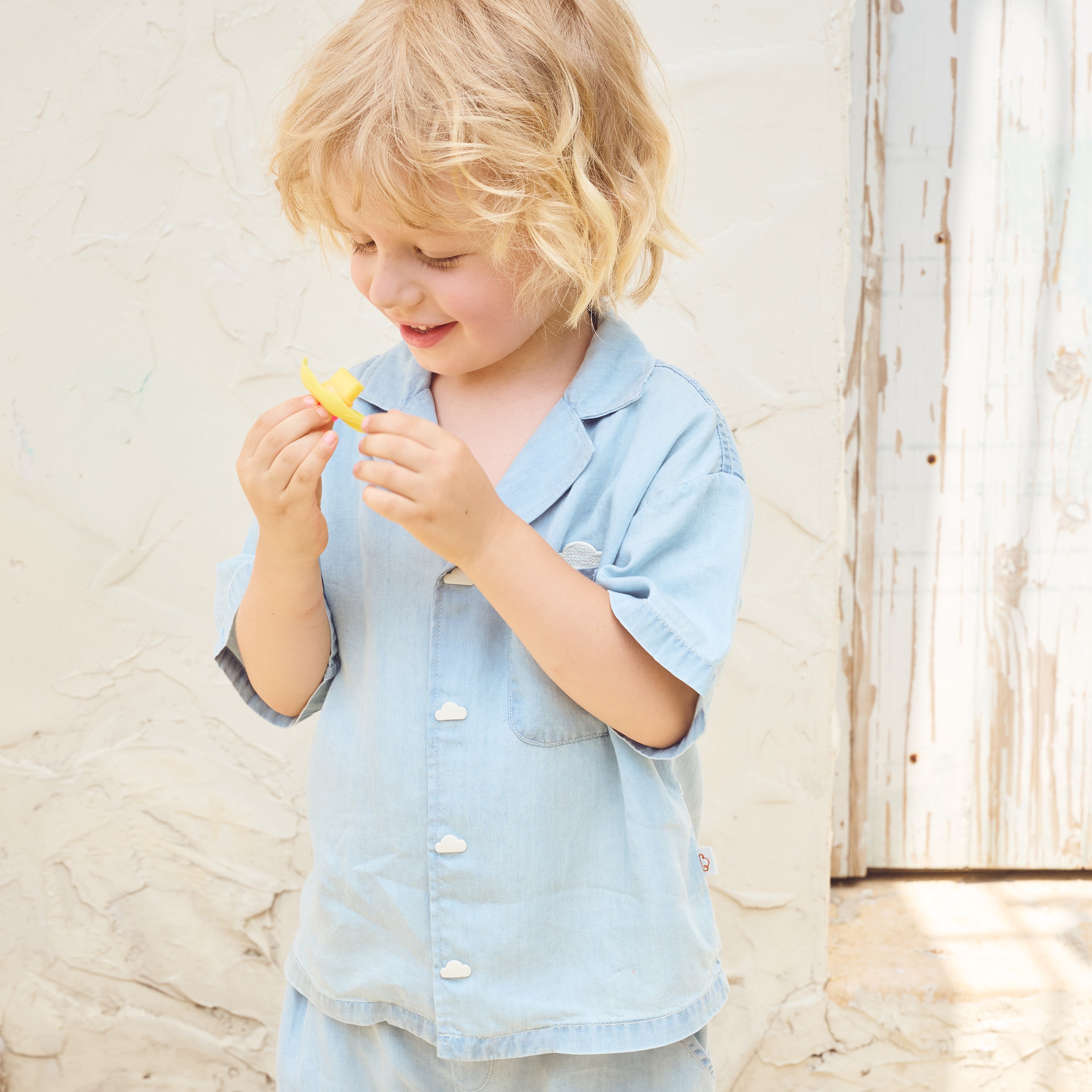 Demin Short Sleeve Shirt