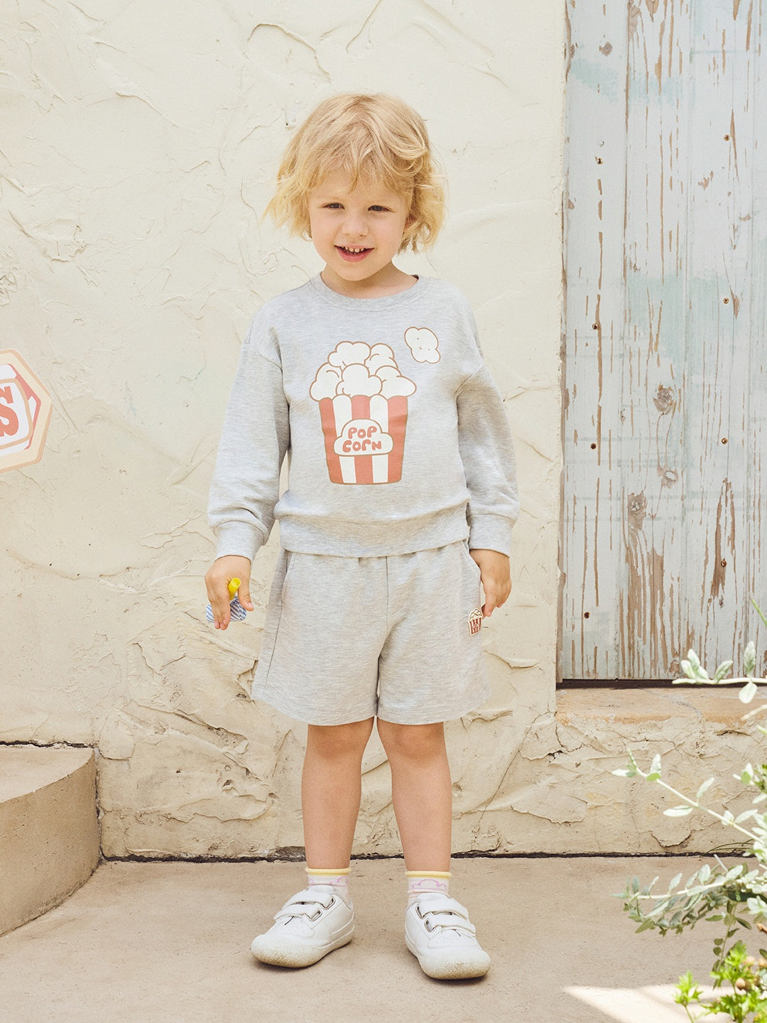 Bamboo Cotton French Terry Velcro Sweatshirt