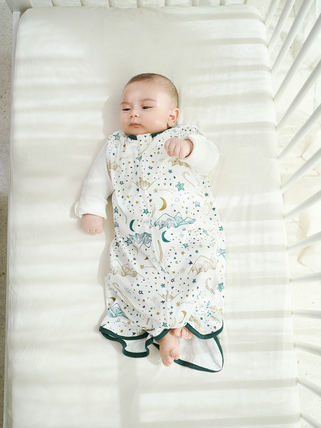 Stretch Bamboo Jersey Convertible Cocoon Sleep Bag 0.25 TOG