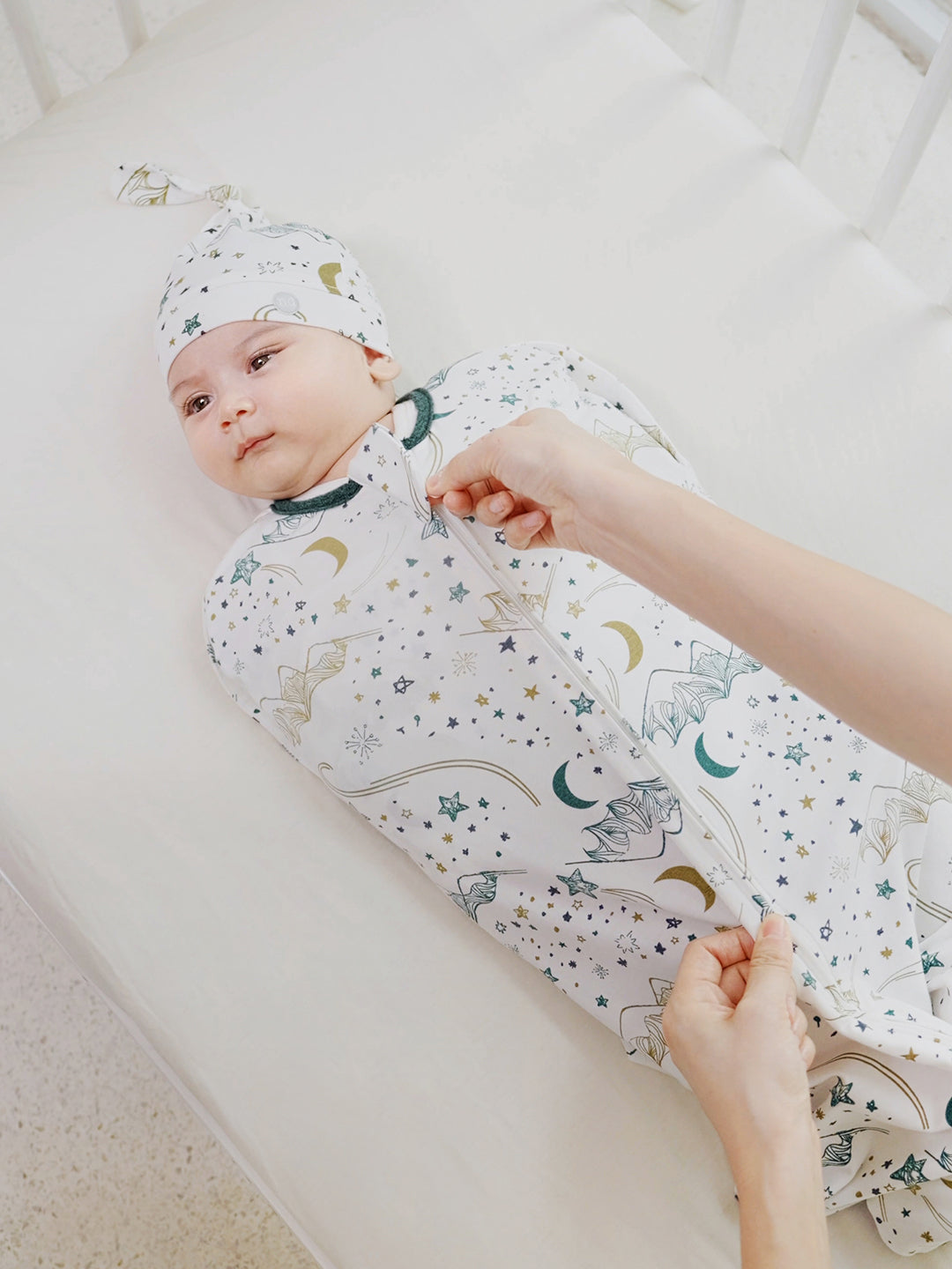 Stretch Bamboo Jersey Convertible Cocoon Sleep Bag 0.25 TOG