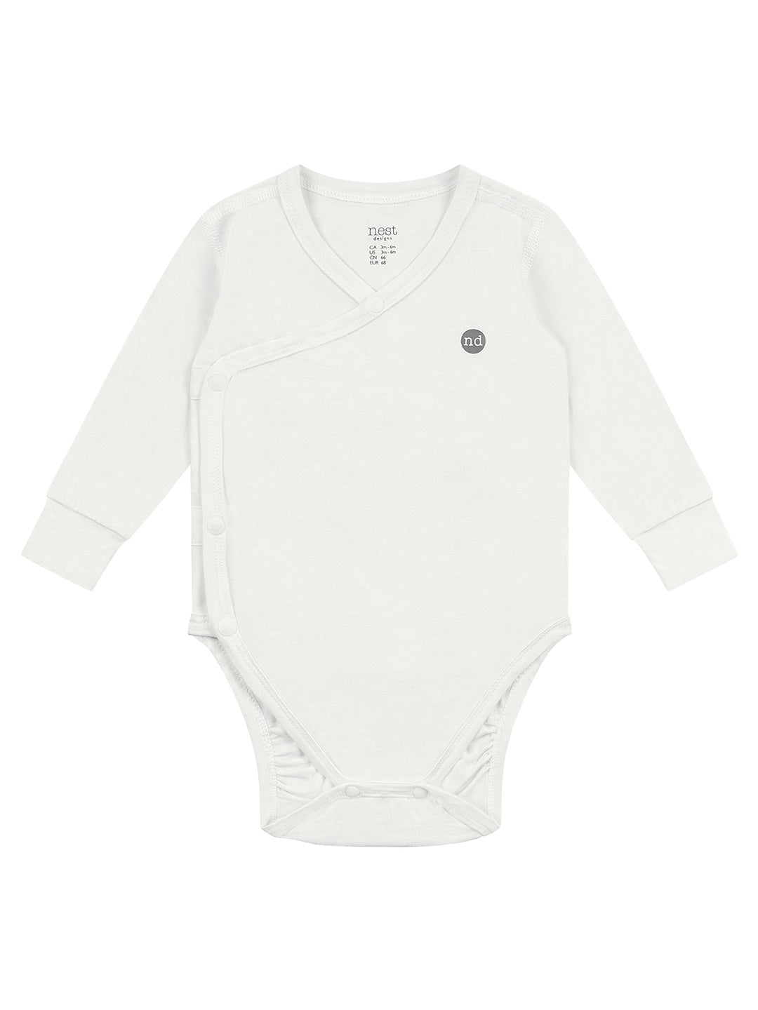 Bamboo Turalear Long Sleeve Kimono Onesie