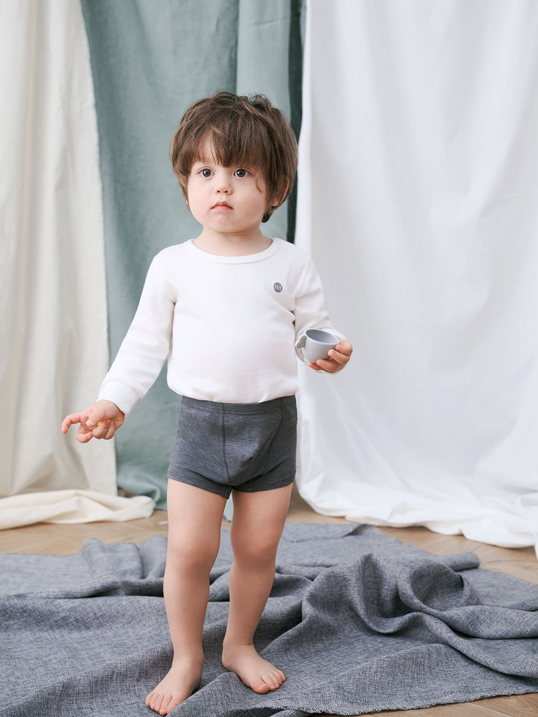 Bamboo Stretch Boys Boxer Briefs Underwear (2-Pack)