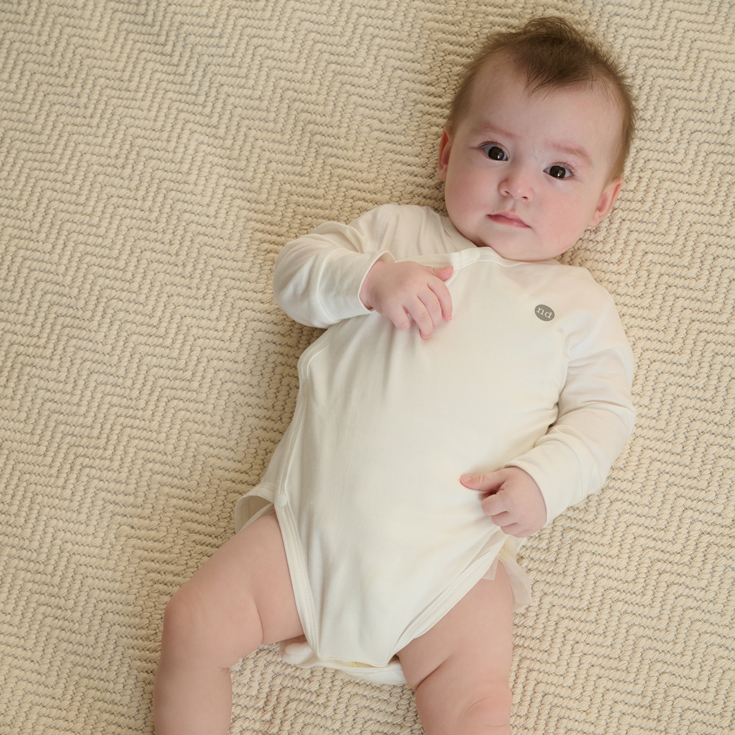 Bamboo Turalear Long Sleeve Kimono Onesie