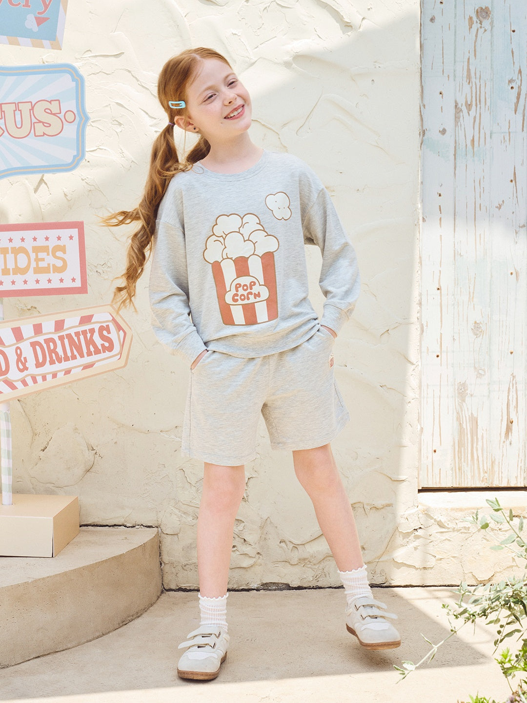 Bamboo Cotton French Terry Velcro Sweatshirt