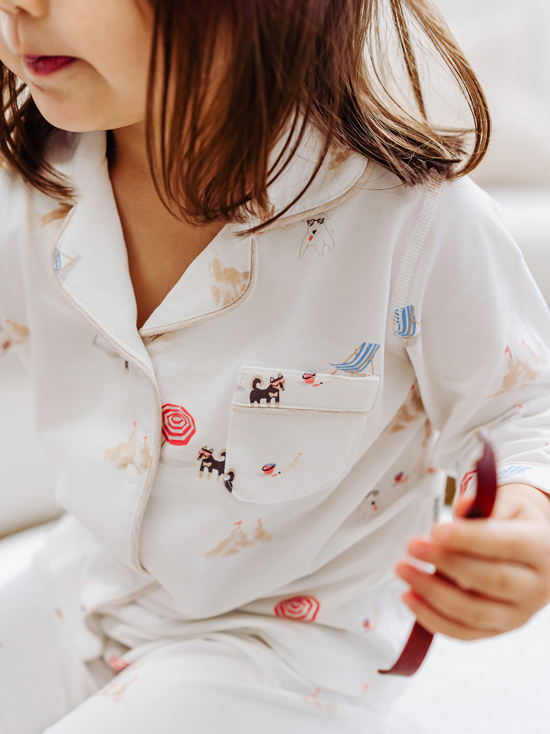 Avocado Bamboo Stretch Jersey Long Sleeve Tee & Long Pants Pajamas Set