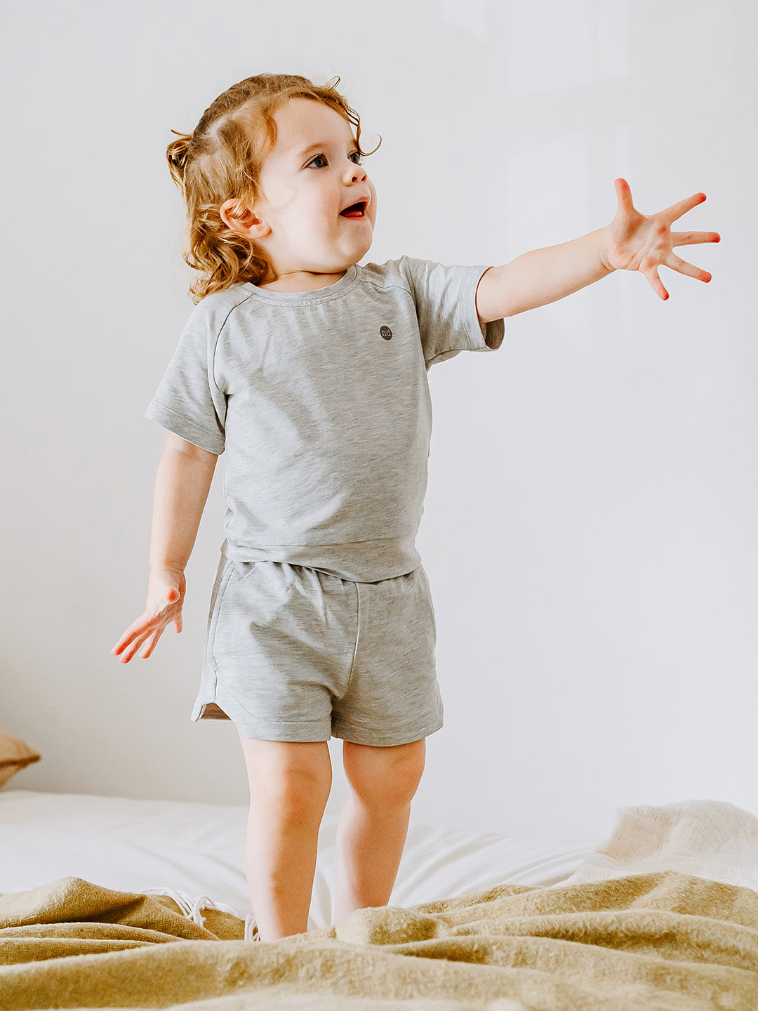 Bamboo Cotton French Terry Long Sleeve Shirt