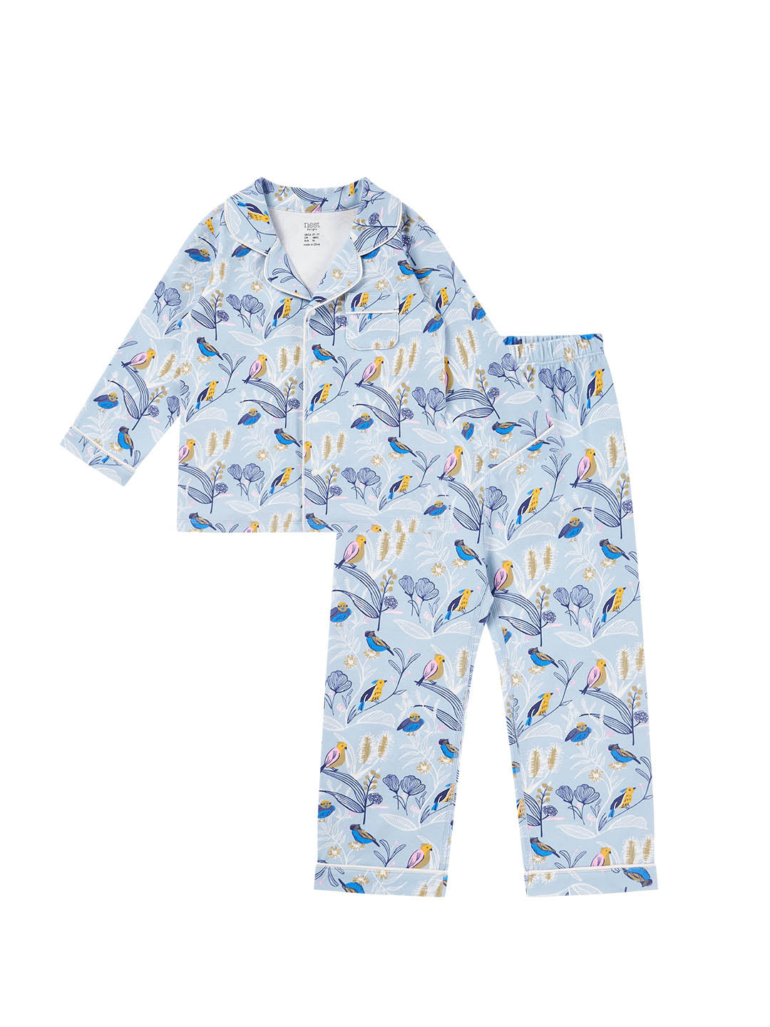 Organic Cotton Long Sleeve Button-Up Play Set