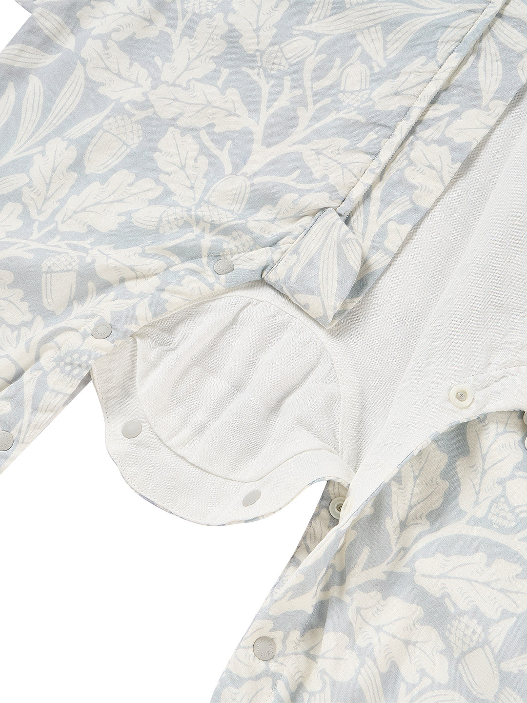 Bamboo Pima Cotton Muslin Long Sleeve Footed Sleep Bag 0.6 TOG