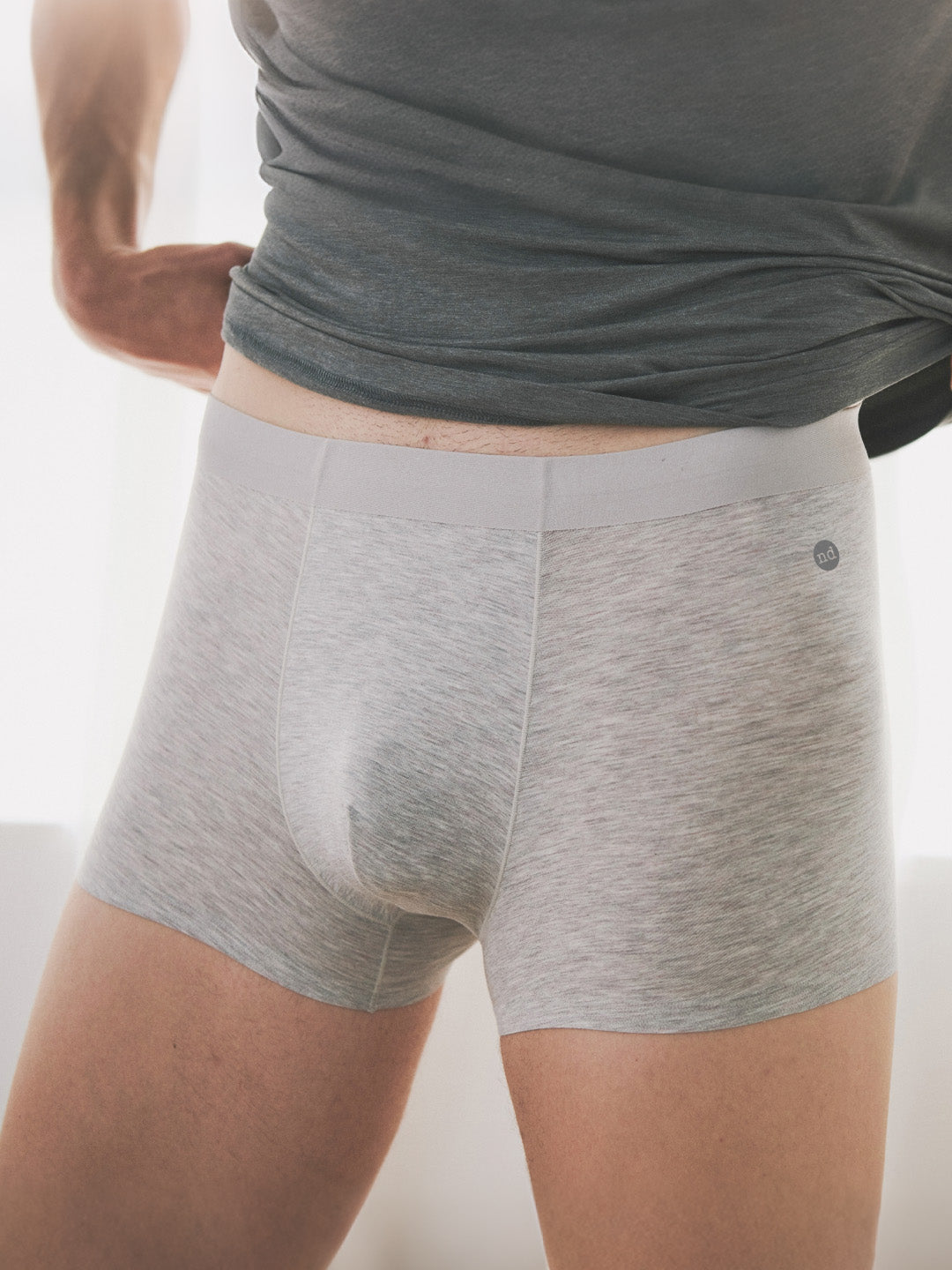 Bamboo Spandex Men's boxer Briefs (2 pack)