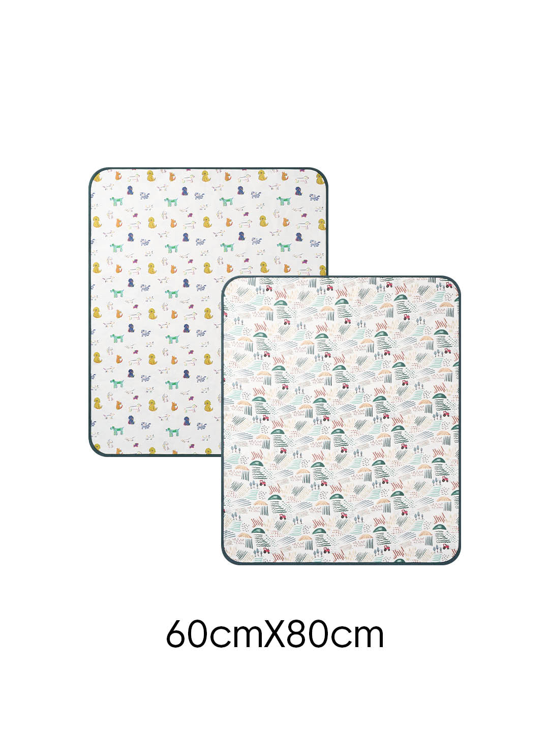 Combed Cotton Jersey Waterproof Baby Change Pad