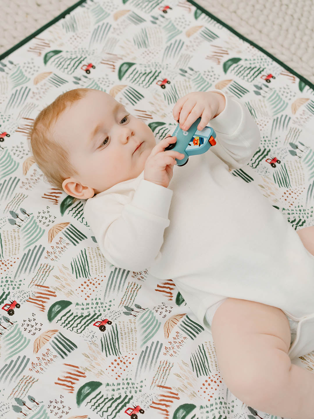Combed Cotton Jersey Waterproof Baby Change Pad