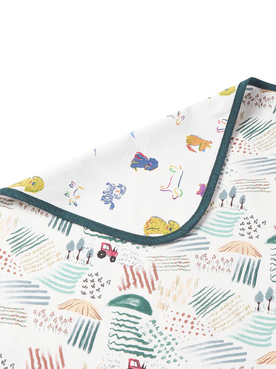 Combed Cotton Jersey Waterproof Baby Change Pad