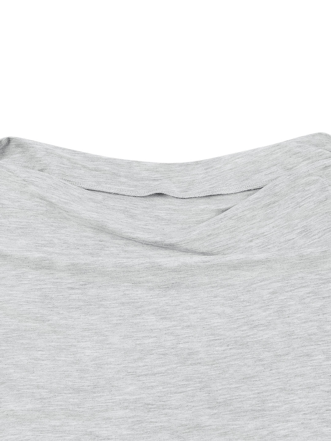 Bamboo Cotton French Terry Women's Boat Neck Top