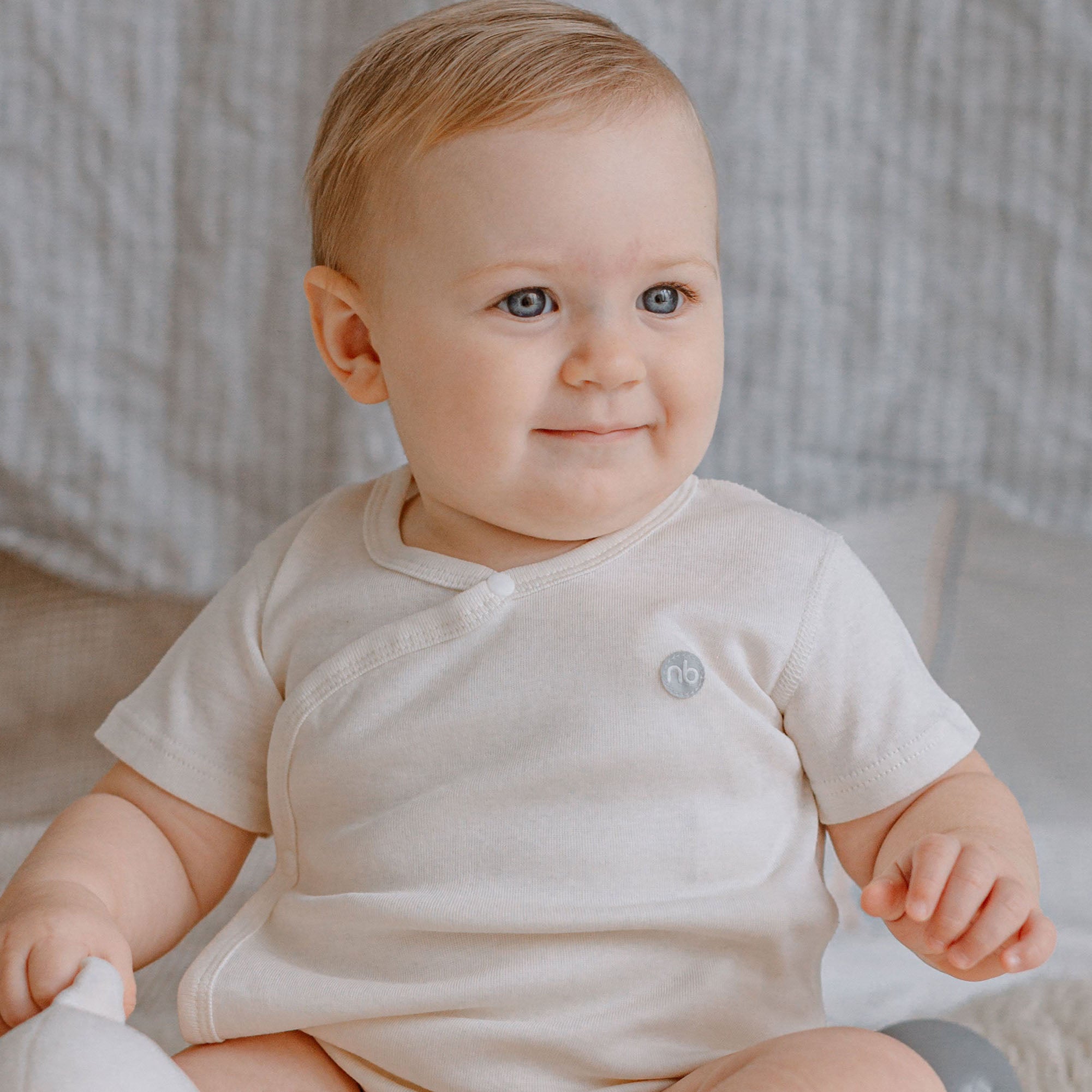 Organic Short Sleeve Kimono T-Shirt (2Pack)