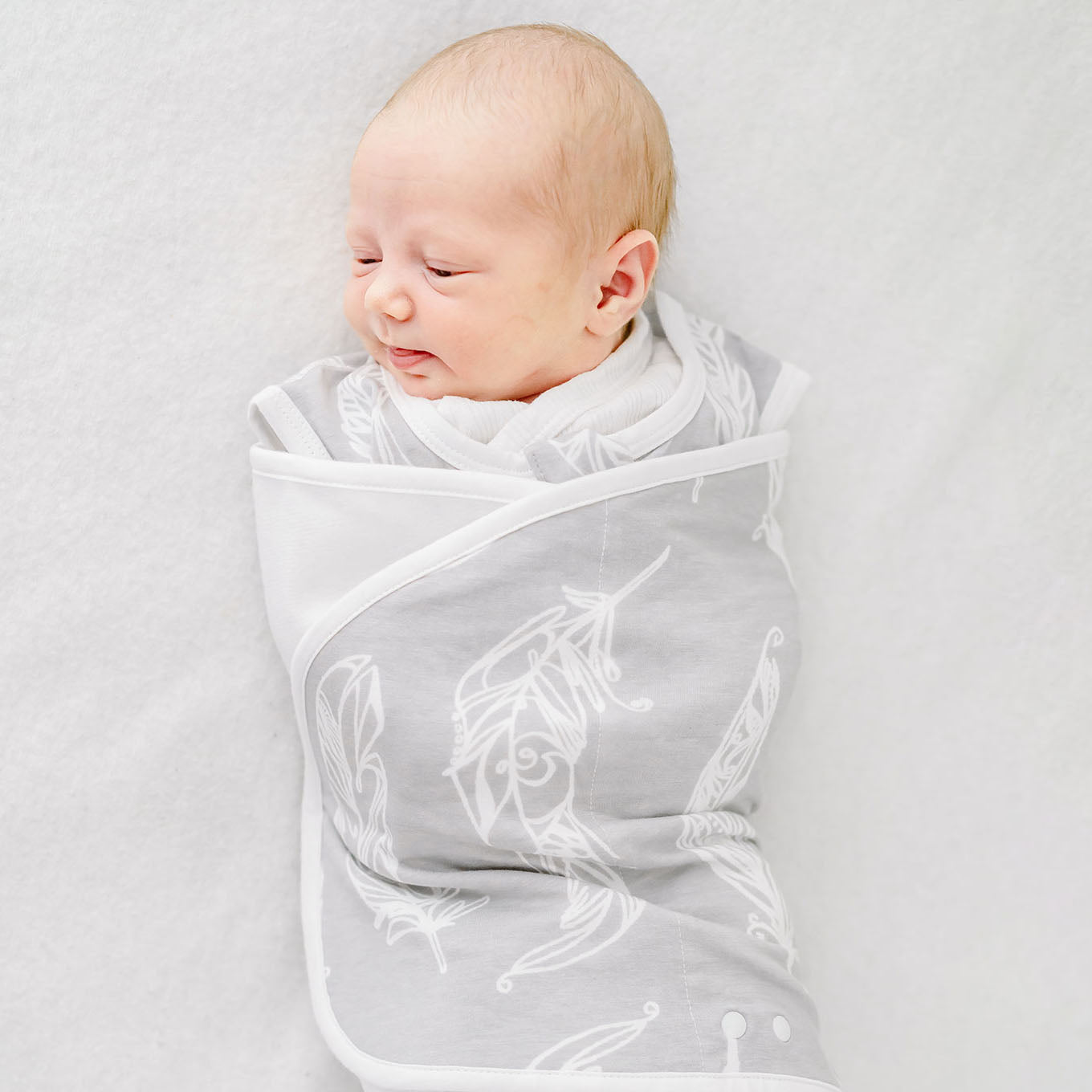 Bamboo Jersey Swaddle Sleep Bag 0.25 TOG (With Wing 0.5 TOG)