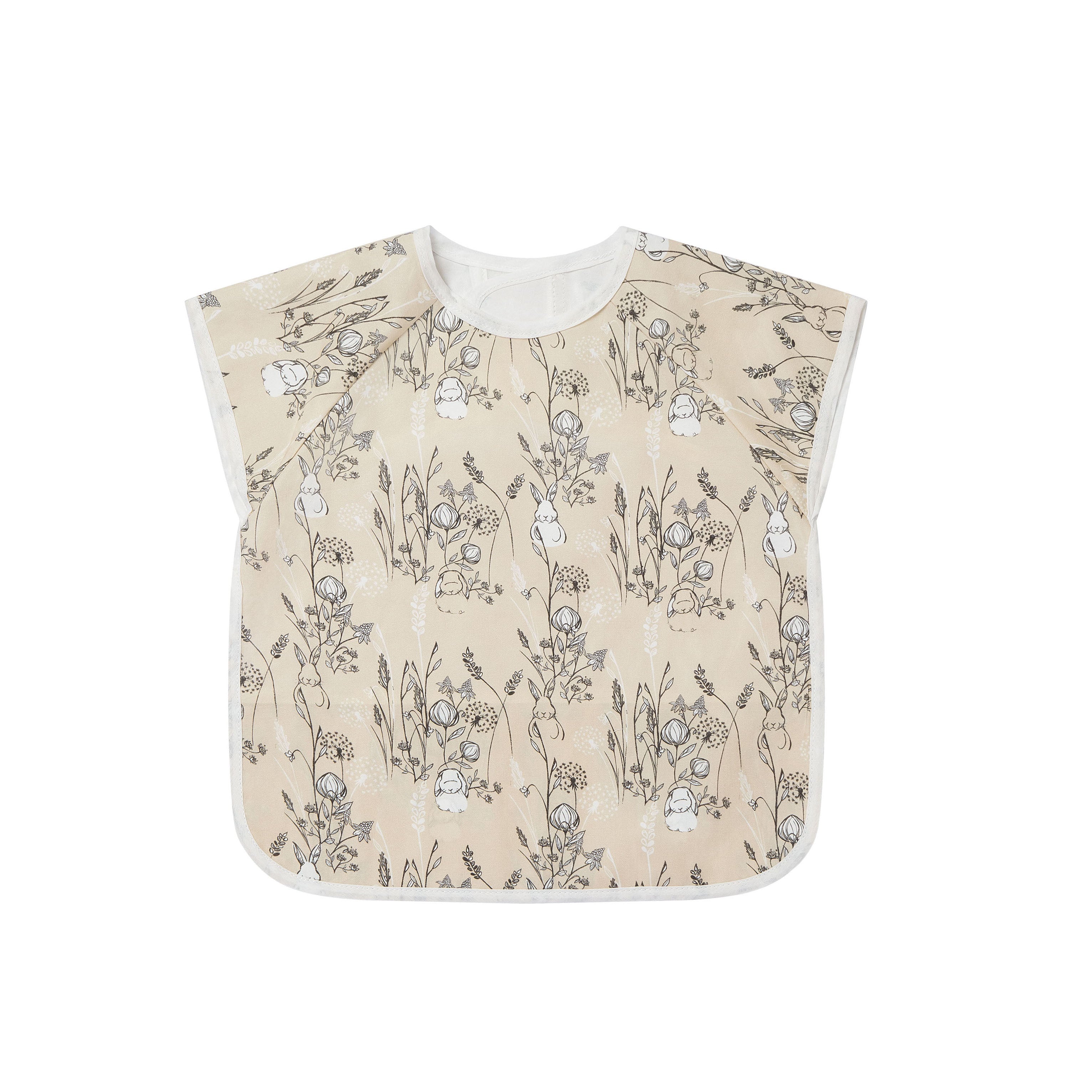 Bamboo Muslin Short Sleeve Bib Cover