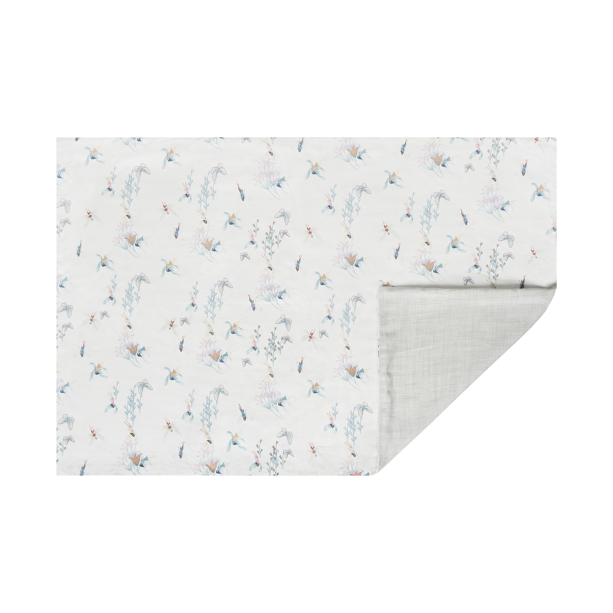 Bamboo Muslin 3 Piece Adult Duvet Cover Set